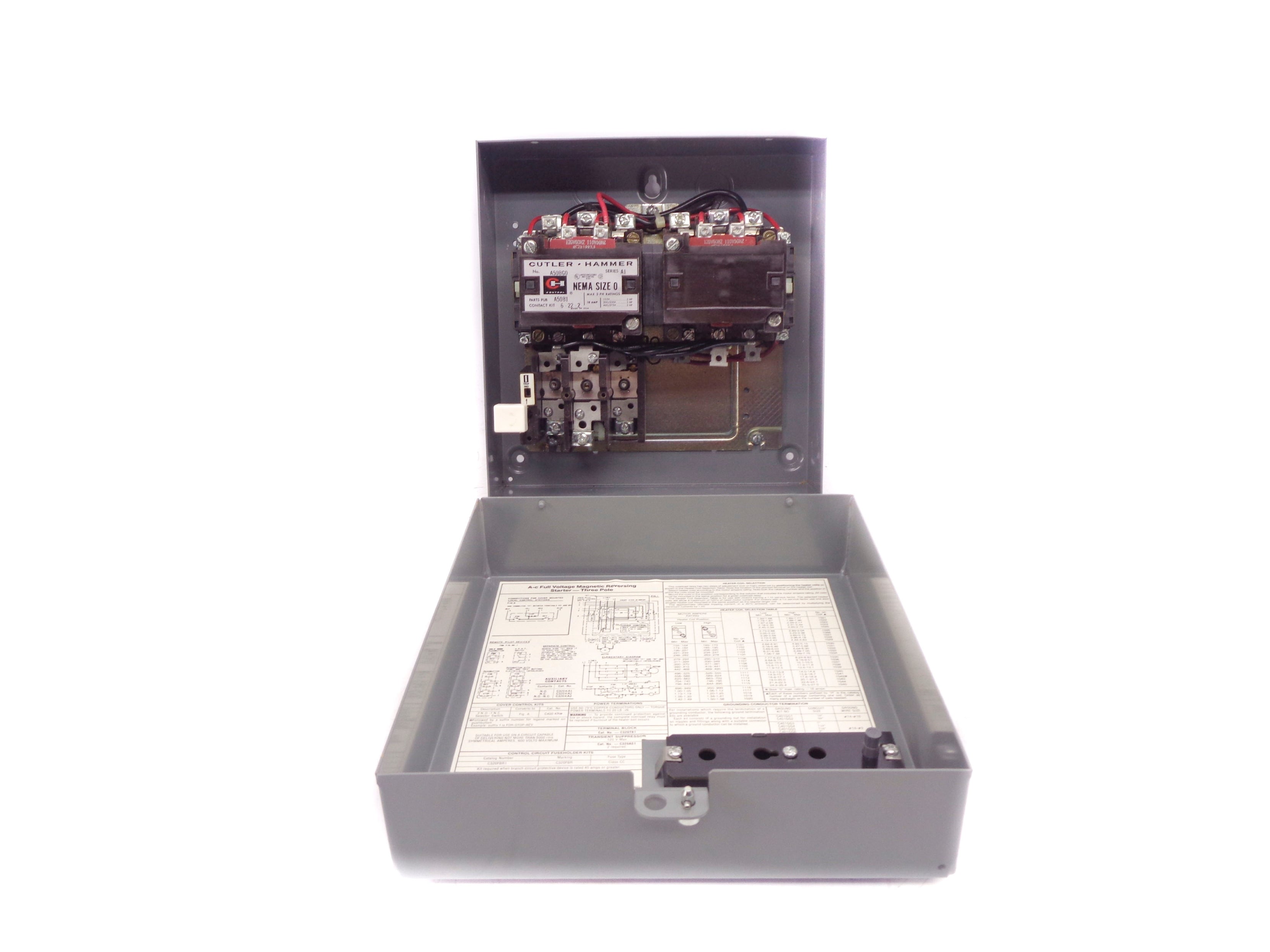 CUTLER HAMMER A50BGOA SER. A1 NSNP