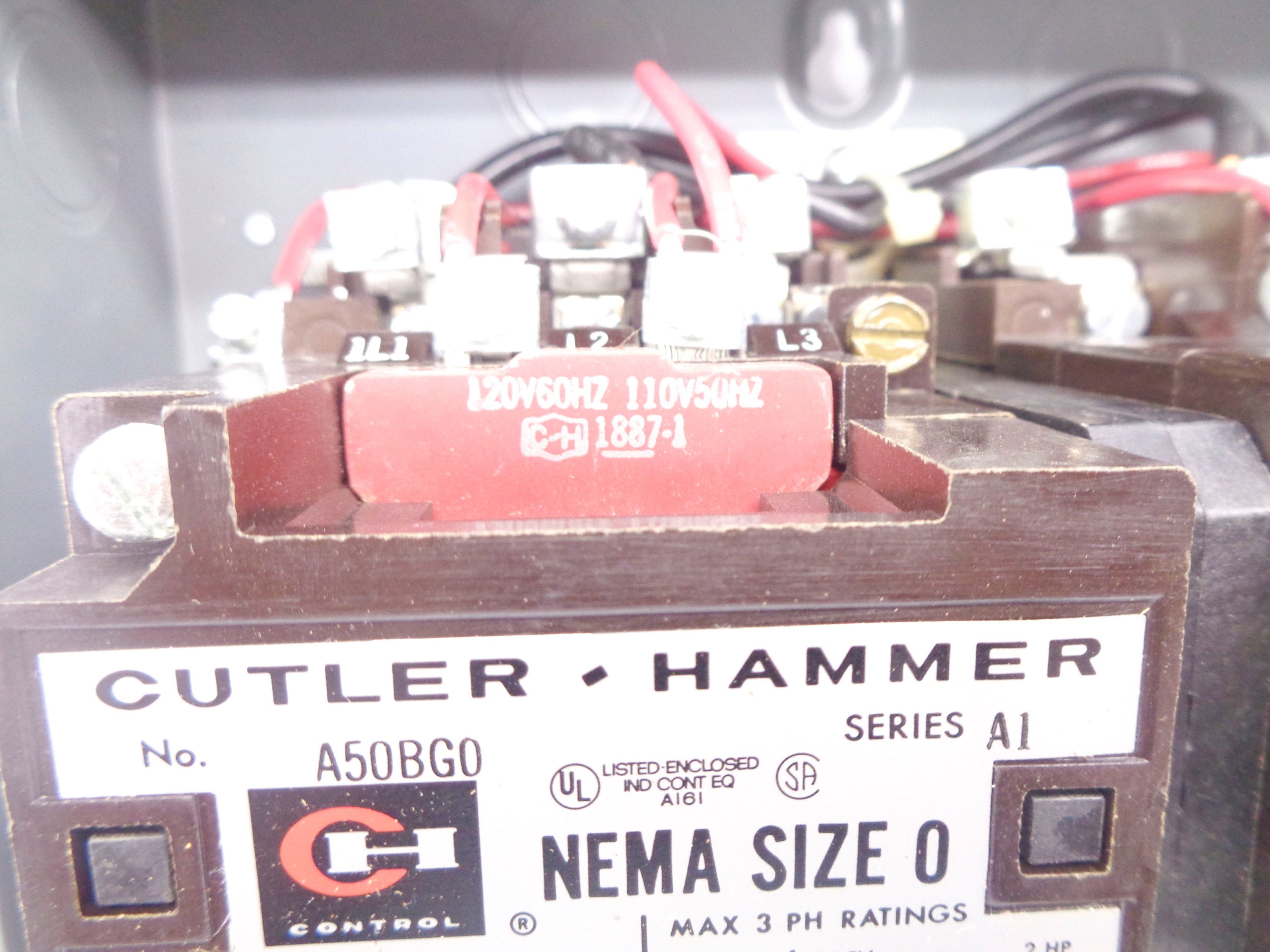 CUTLER HAMMER A50BGOA SER. A1 NSNP