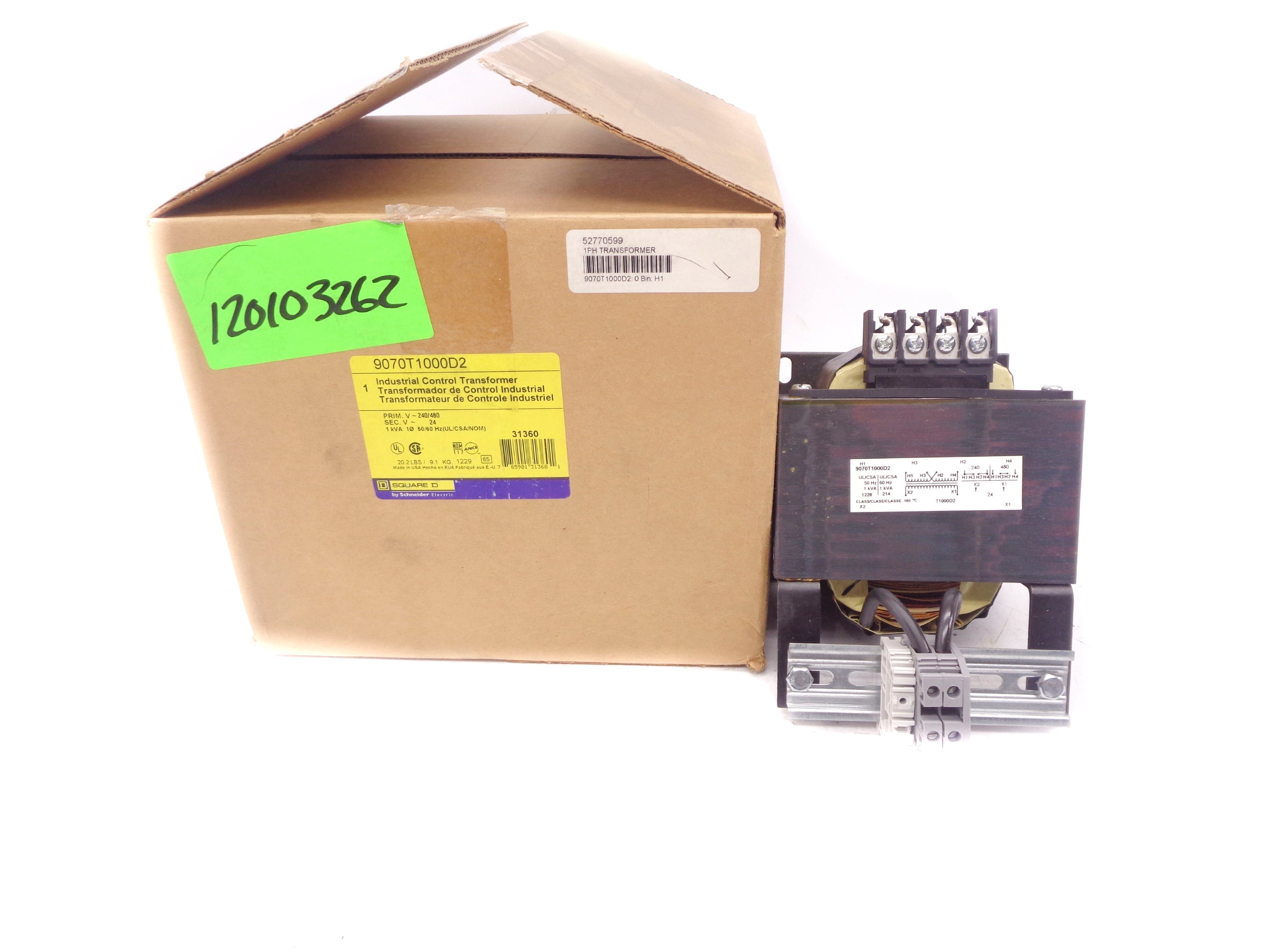 SQUARE D 9070T1000D2 NSMP