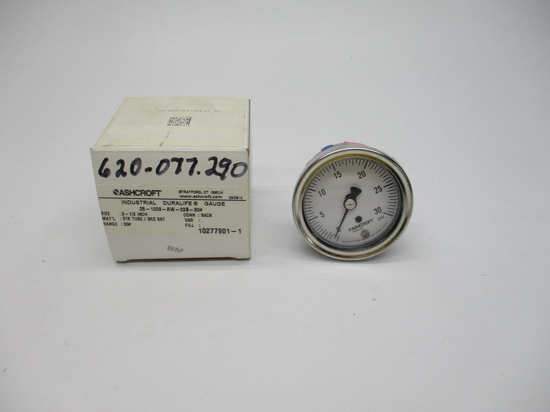 ASHCROFT 25-1009-AW-02B-30# NSMP