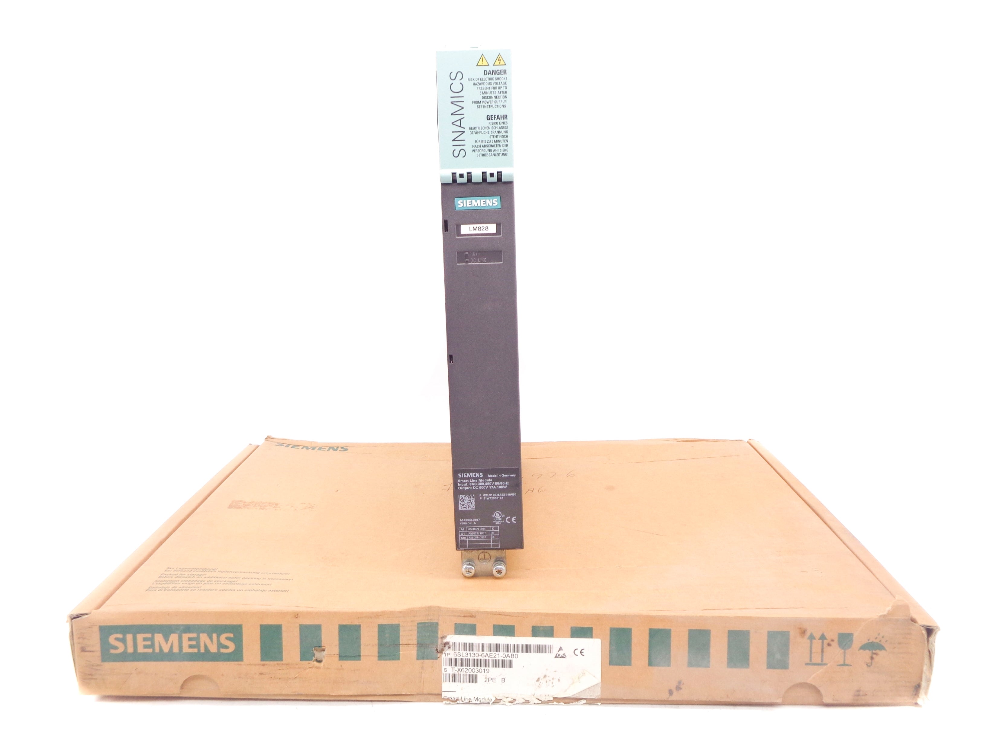 SIEMENS 6SL3130-6AE21-0AB0 (AS PICTURED) NSMP