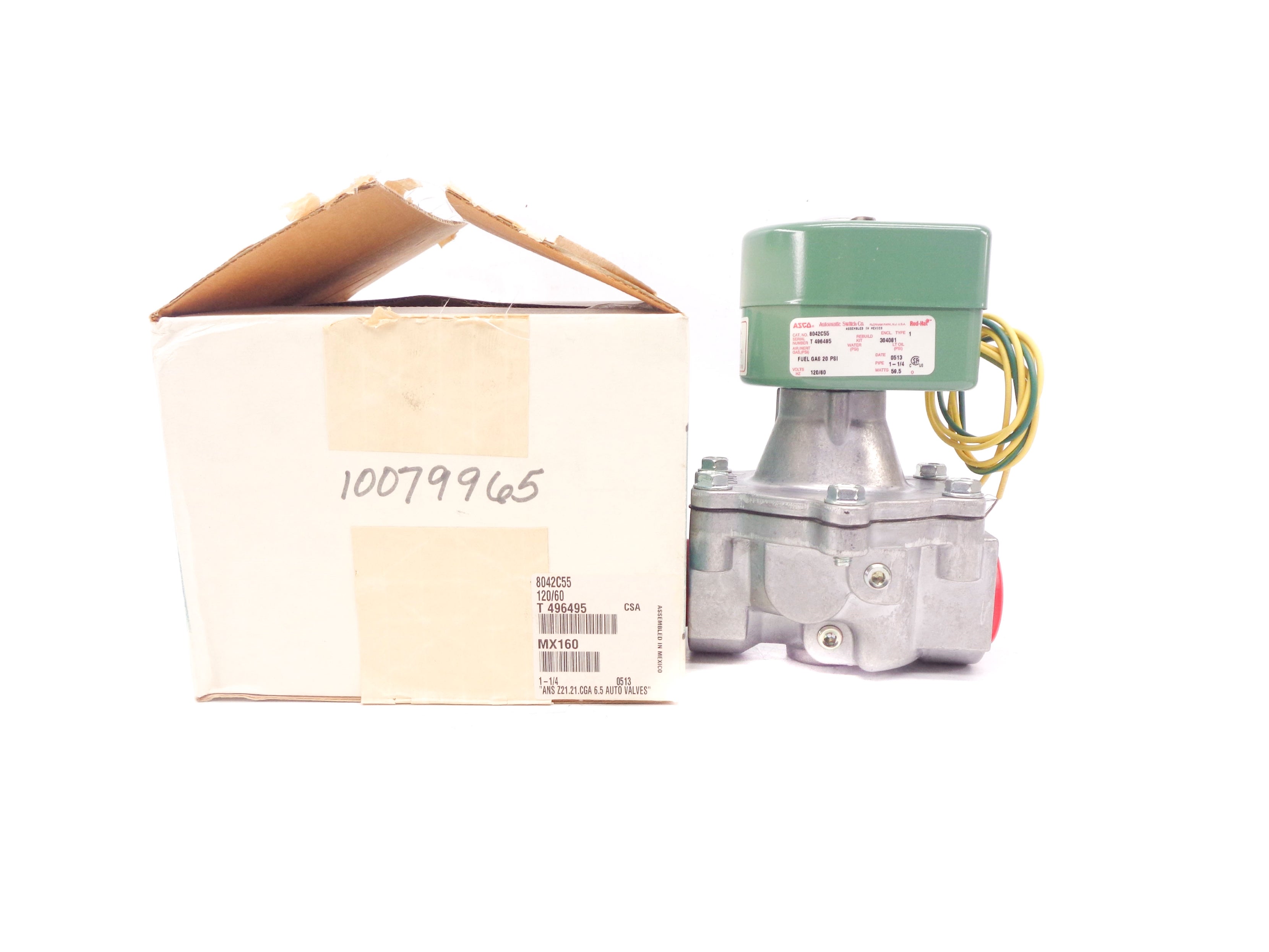 ASCO 8042C55 120/60 110/50 20PSI NSMP