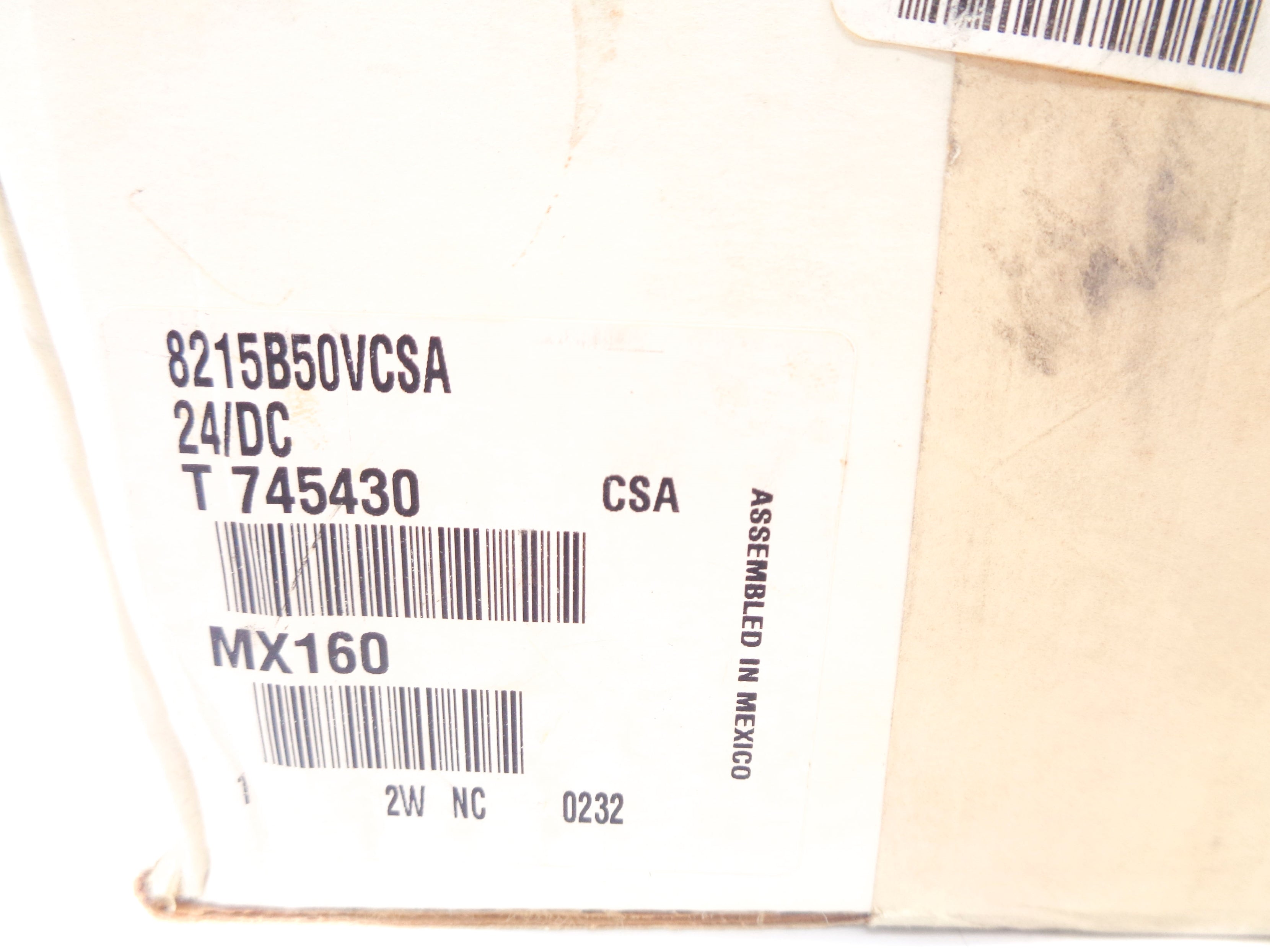 ASCO 8215B50VCSA 24VDC 25PSI NSMP
