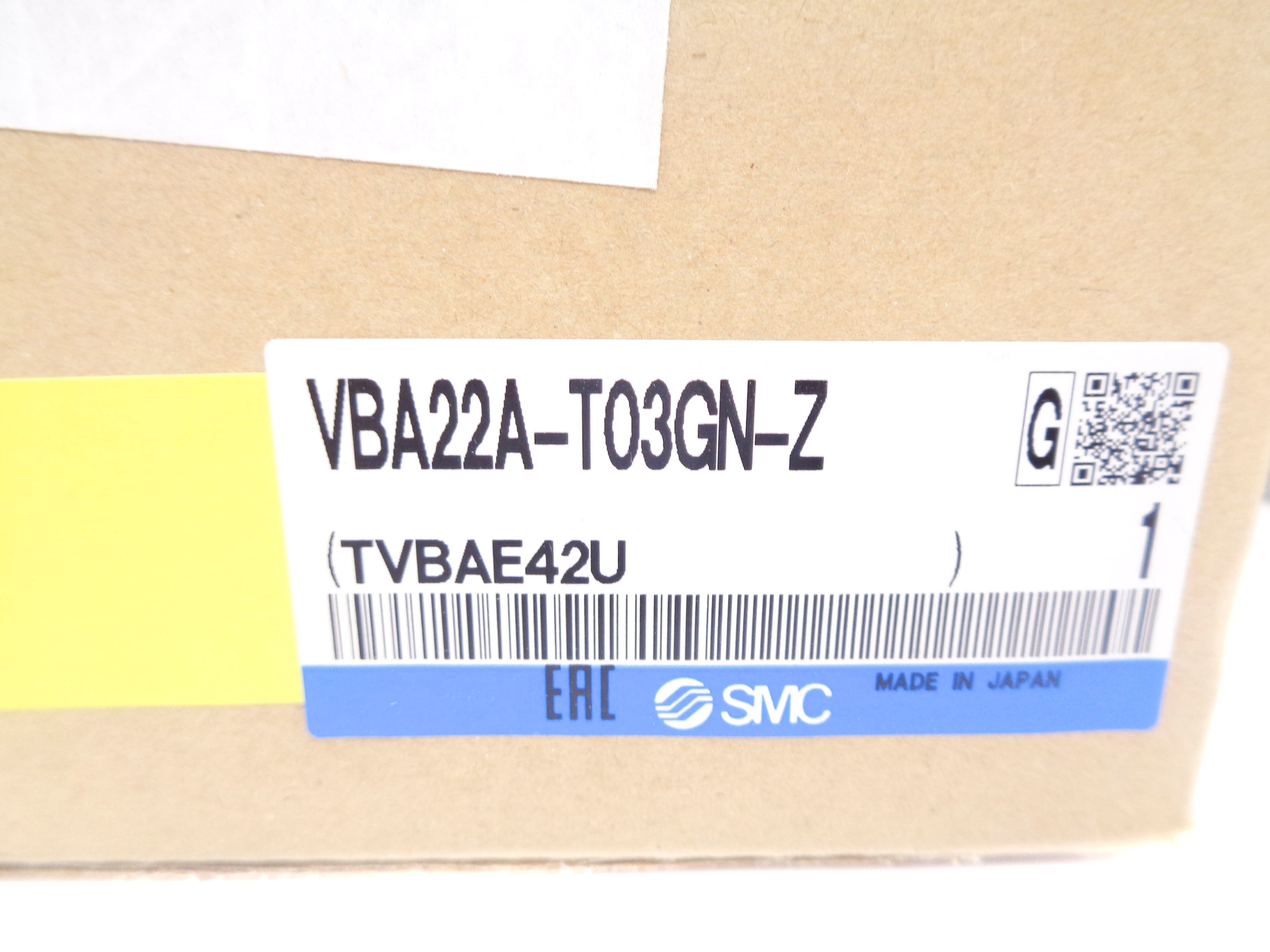 SMC VBA22A-T03GN-Z 15-145PSI NSMP