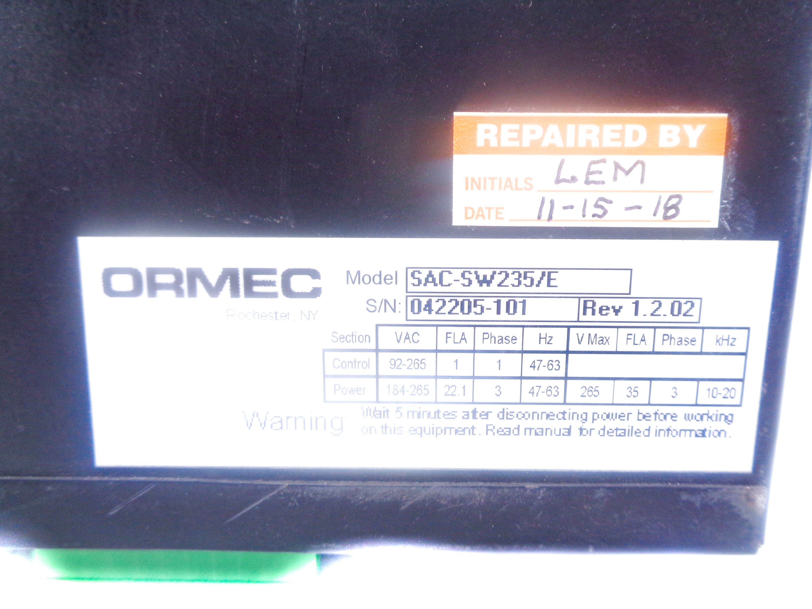 SQUARE D 8810SBG2V81CFF4TX1111 SER. A NSMP