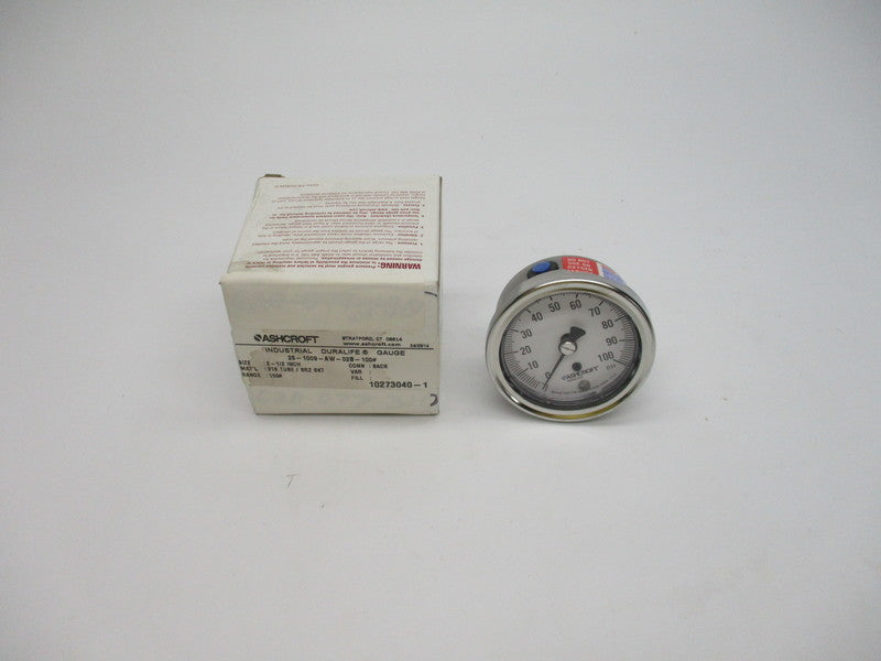 ASHCROFT 25-1009-AW-02B-100# NSMP