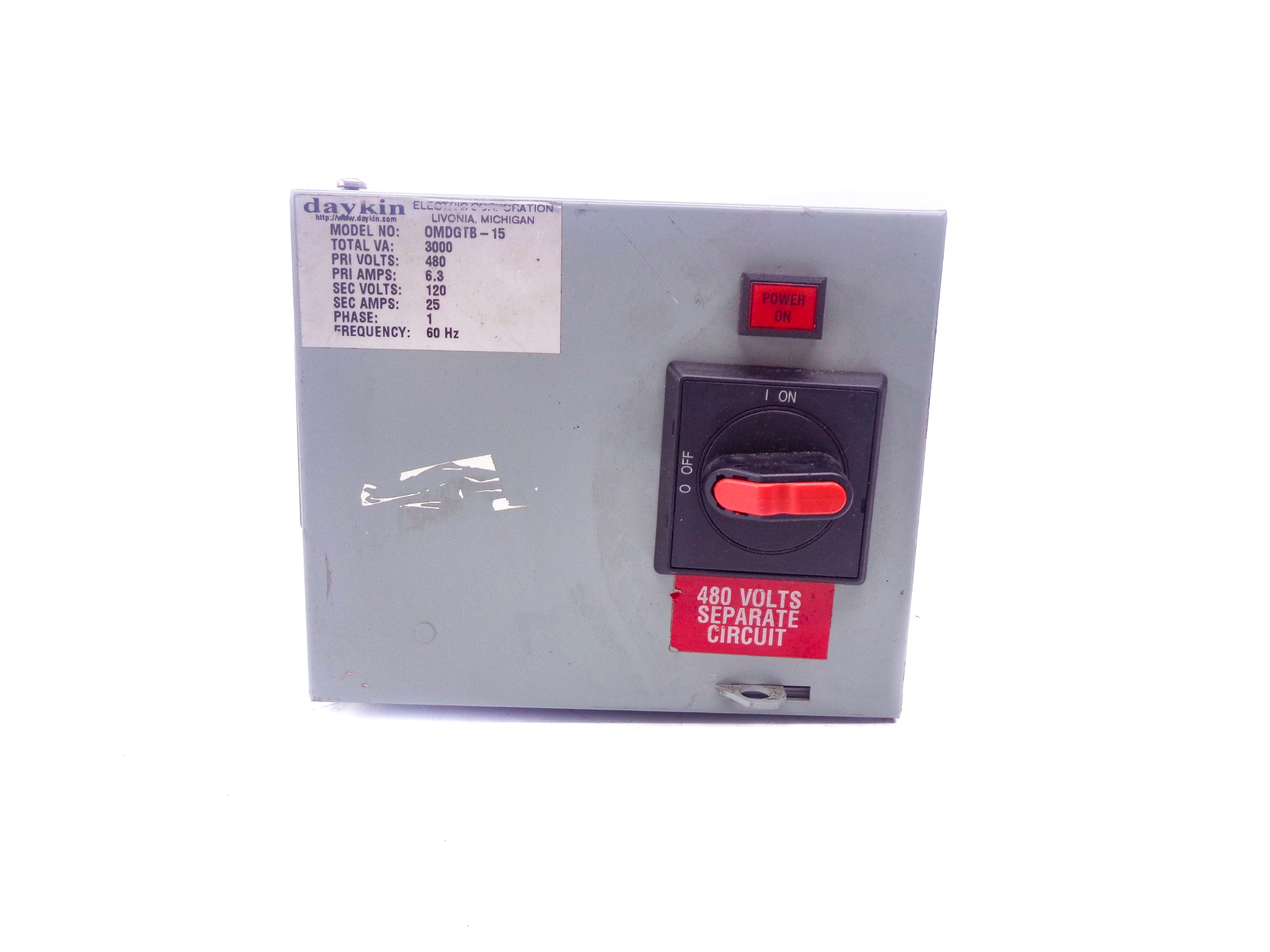 DAYKIN OMDGTB-15 UNMP