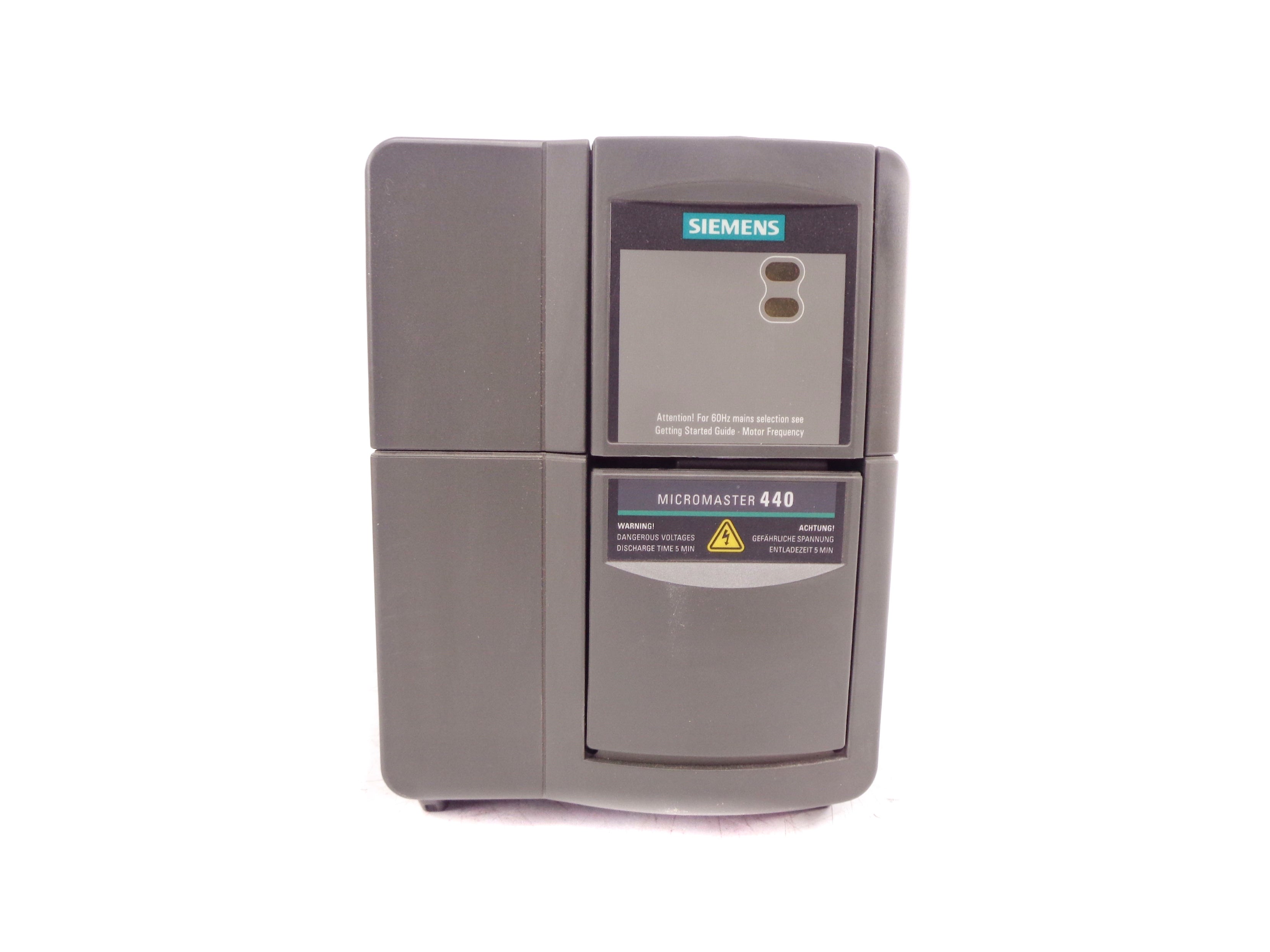 SIEMENS 6SE6440-2UC21-1BA1 NSMP
