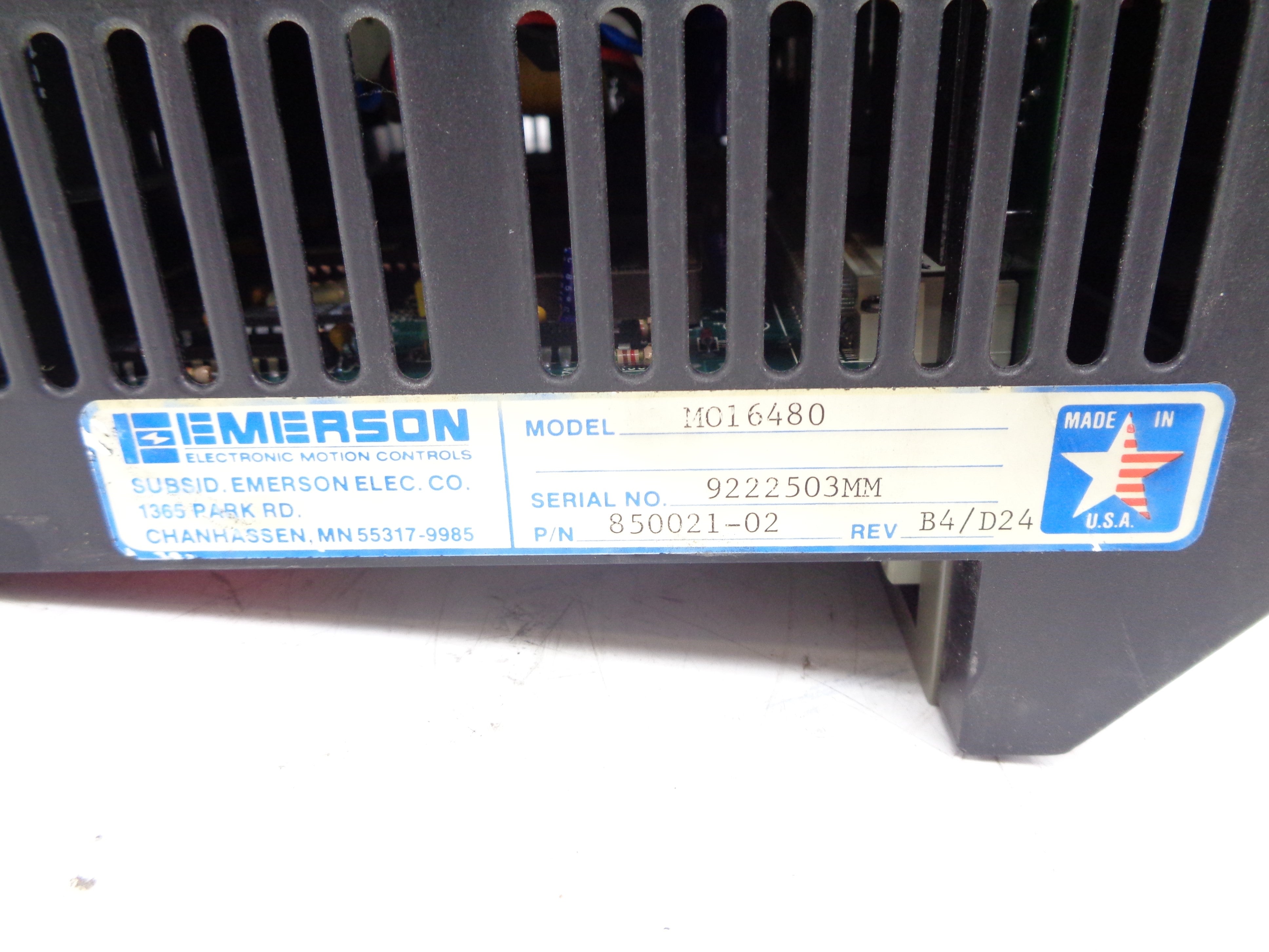 EMERSON M016480 UNMP