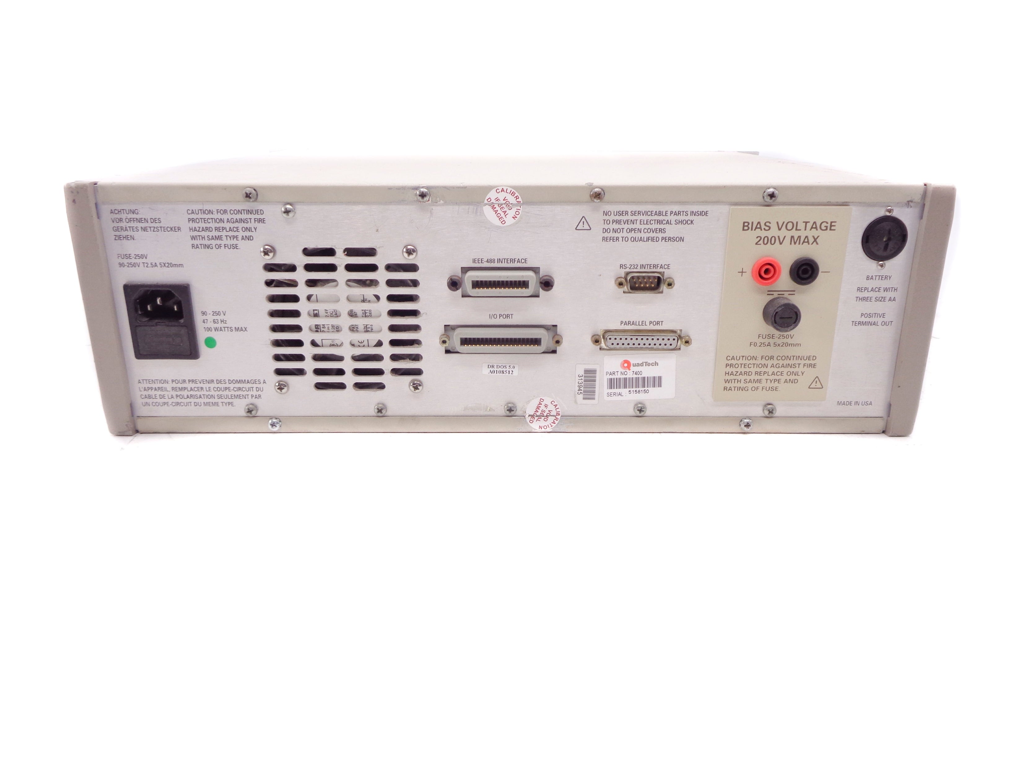 QUADTECH 7400 (AS PICTURED) UNMP