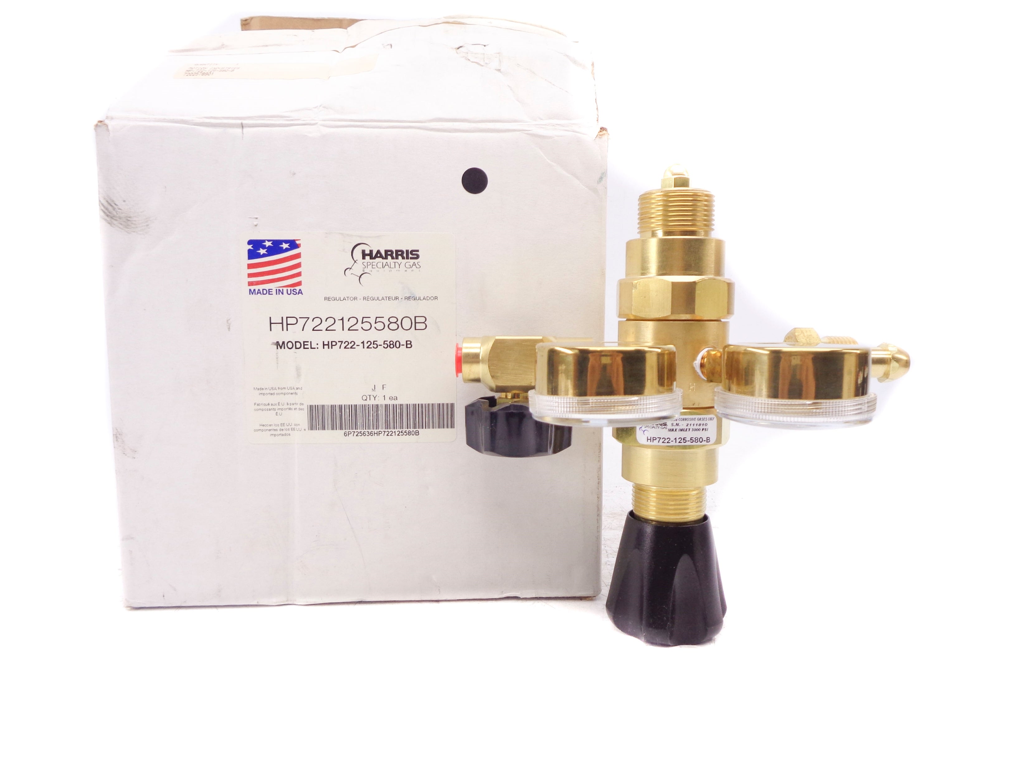 HARRIS HP722-125-580-B 3000PSI NSMP