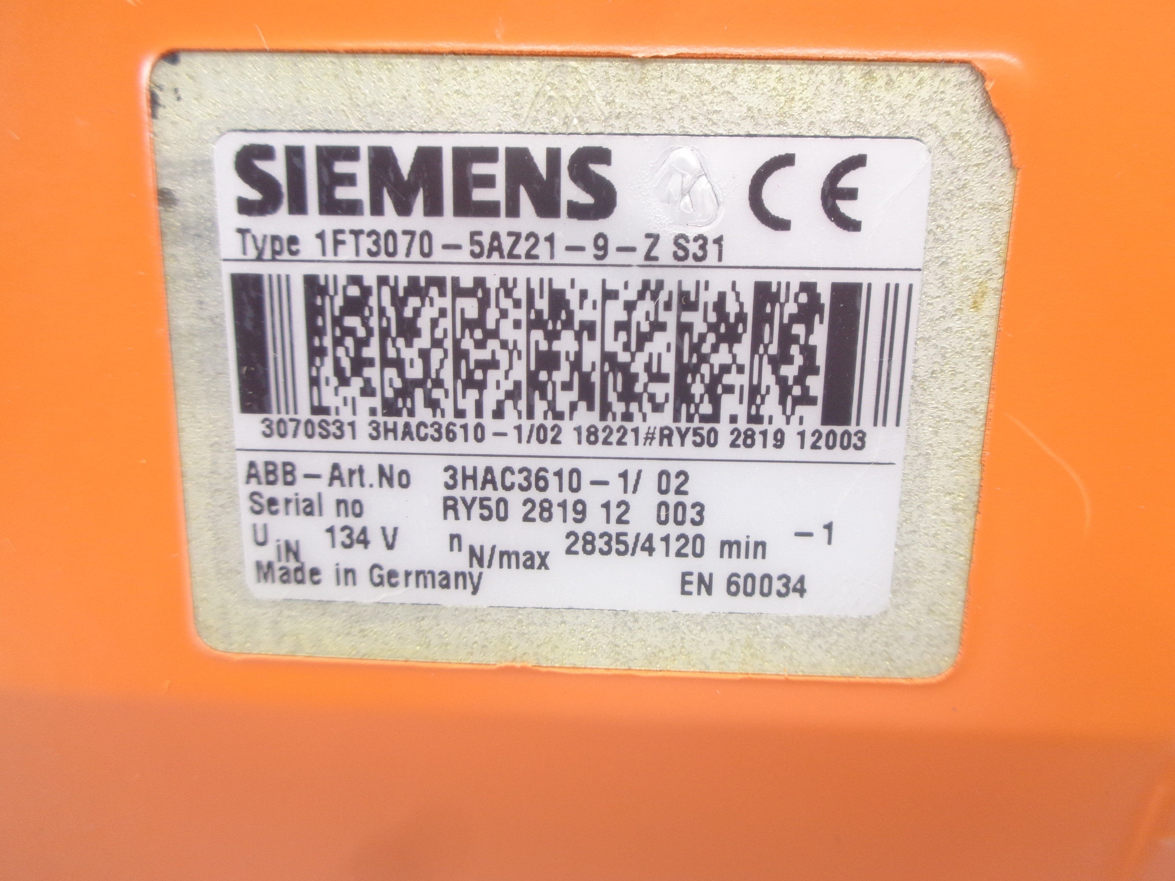 SIEMENS 3HAC3610-1/02 NSNP