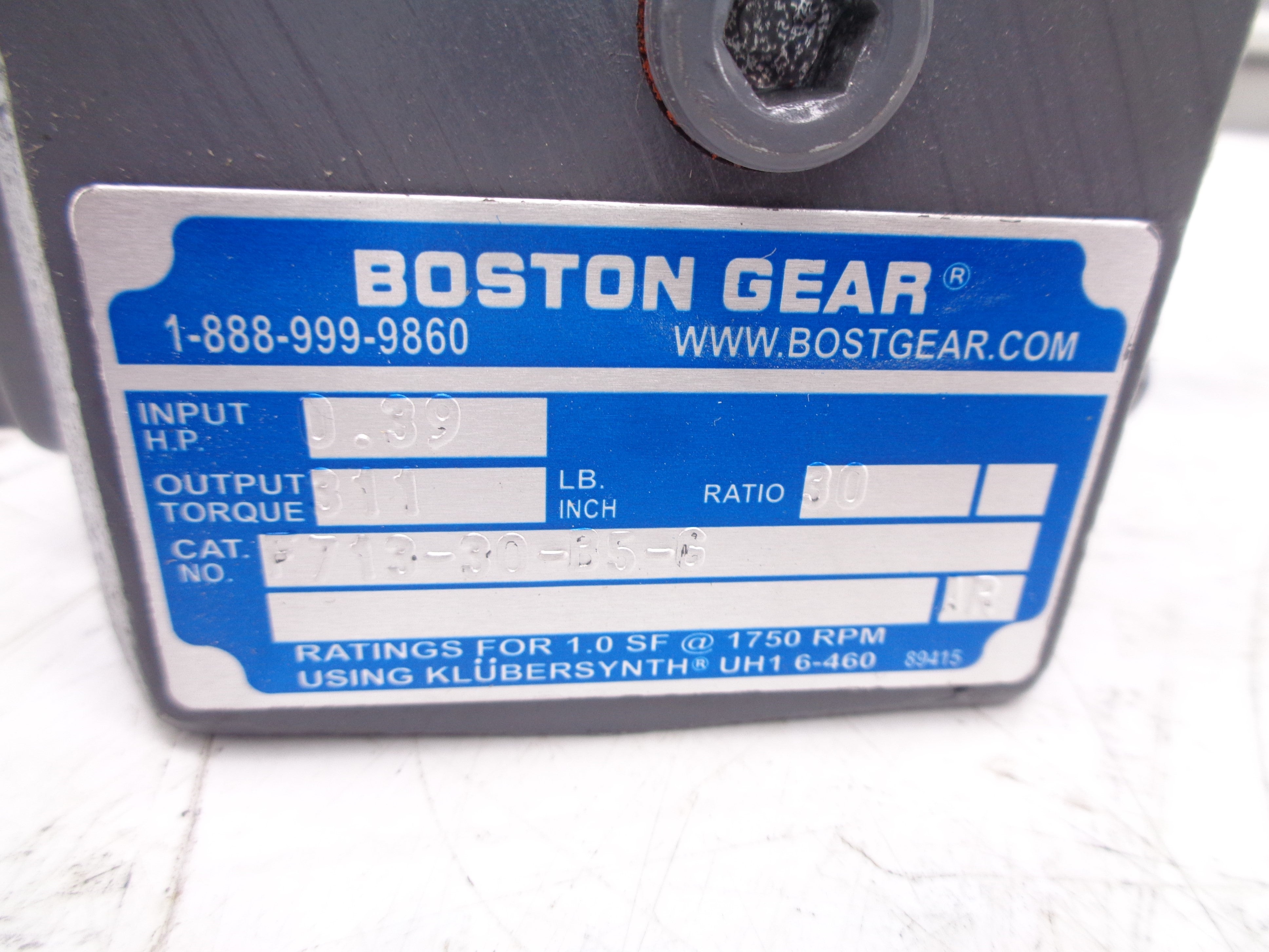 BOSTON GEAR F713-30B5-G NSNP