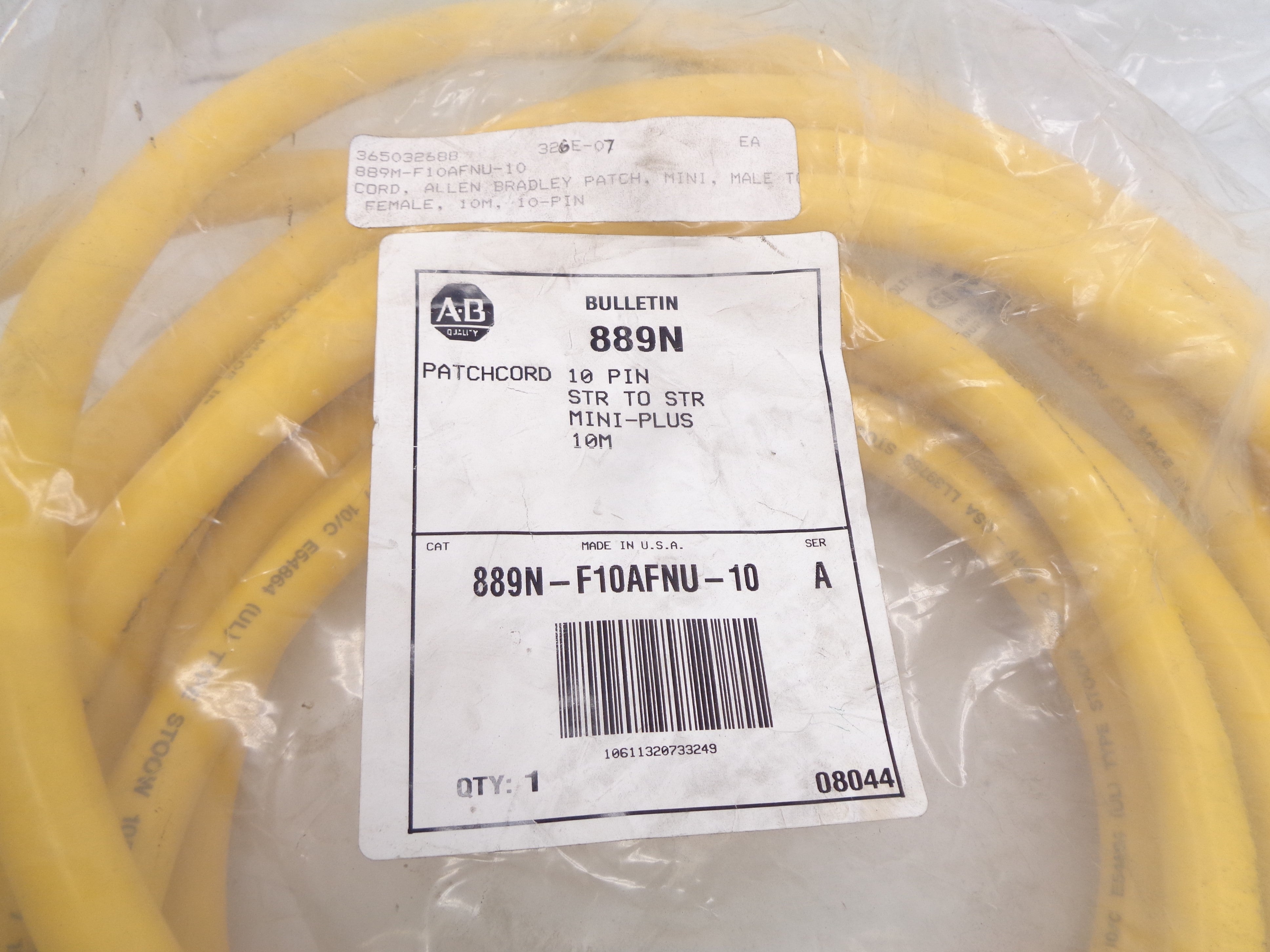 ALLEN BRADLEY 889N-F10AFNU-10 SER. A NSMP