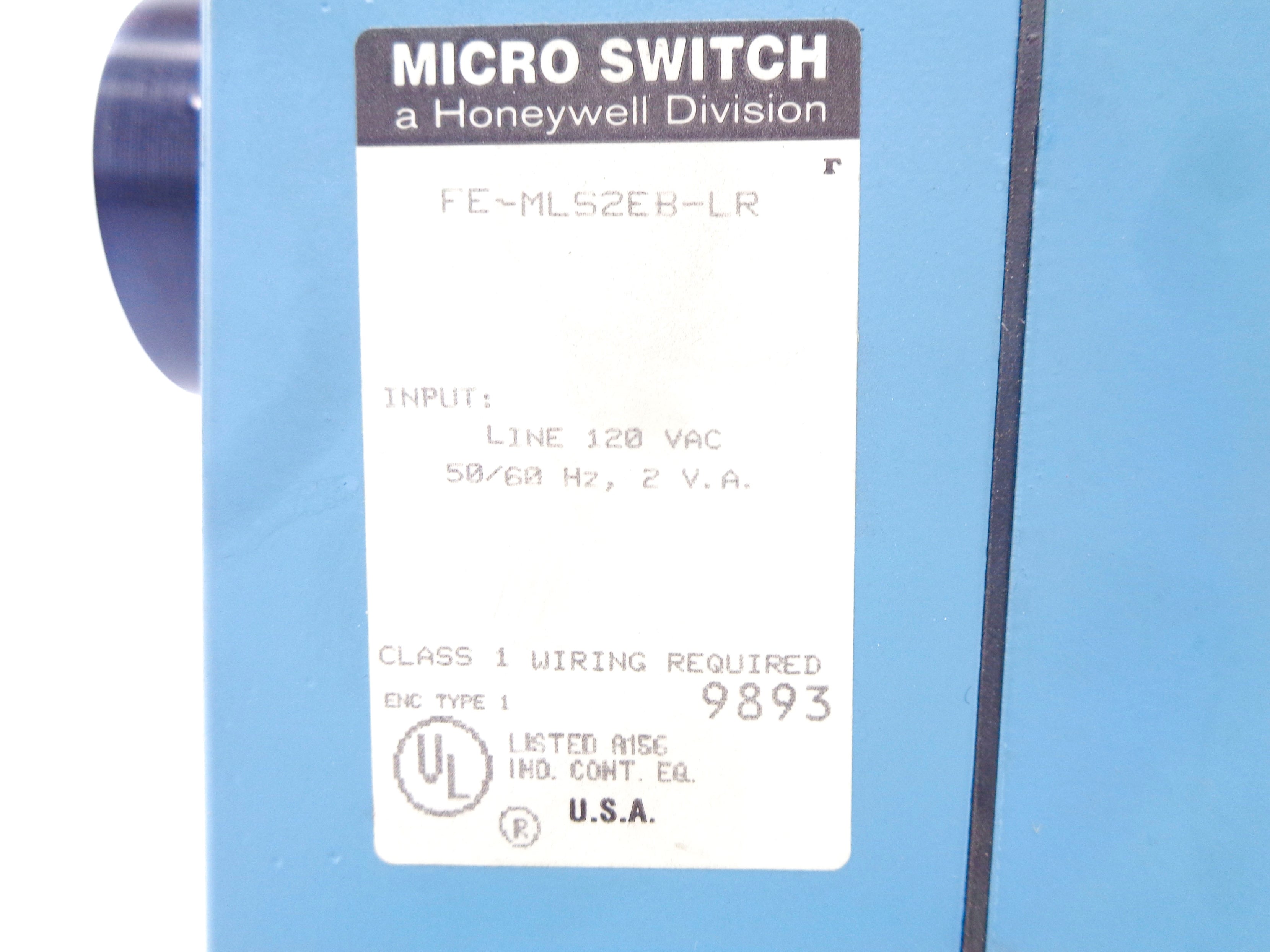 MICRO SWITCH FEMLS2EB-LR NSNP