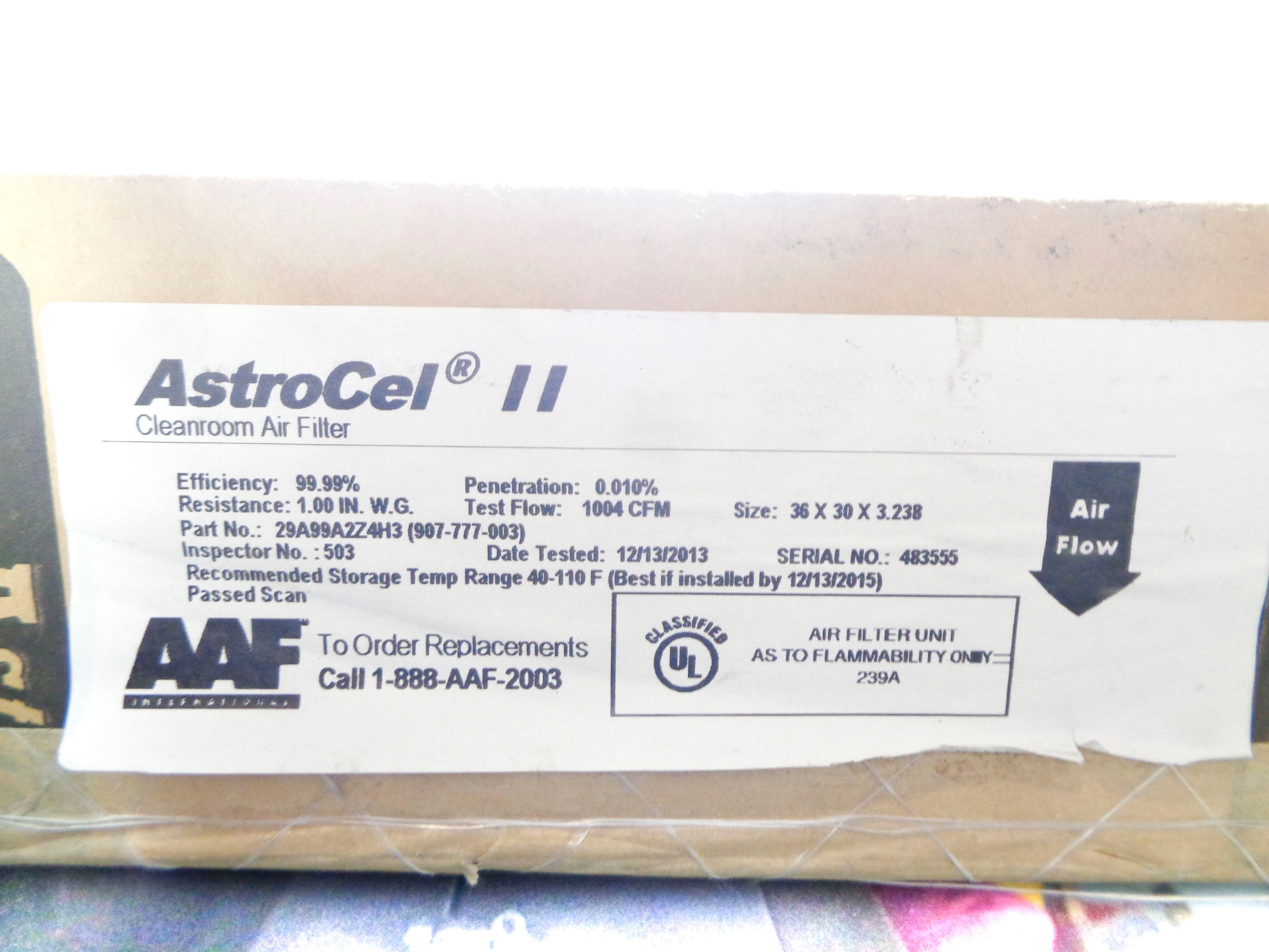 ASTROCEL 29A99A2Z4H3 NSMP