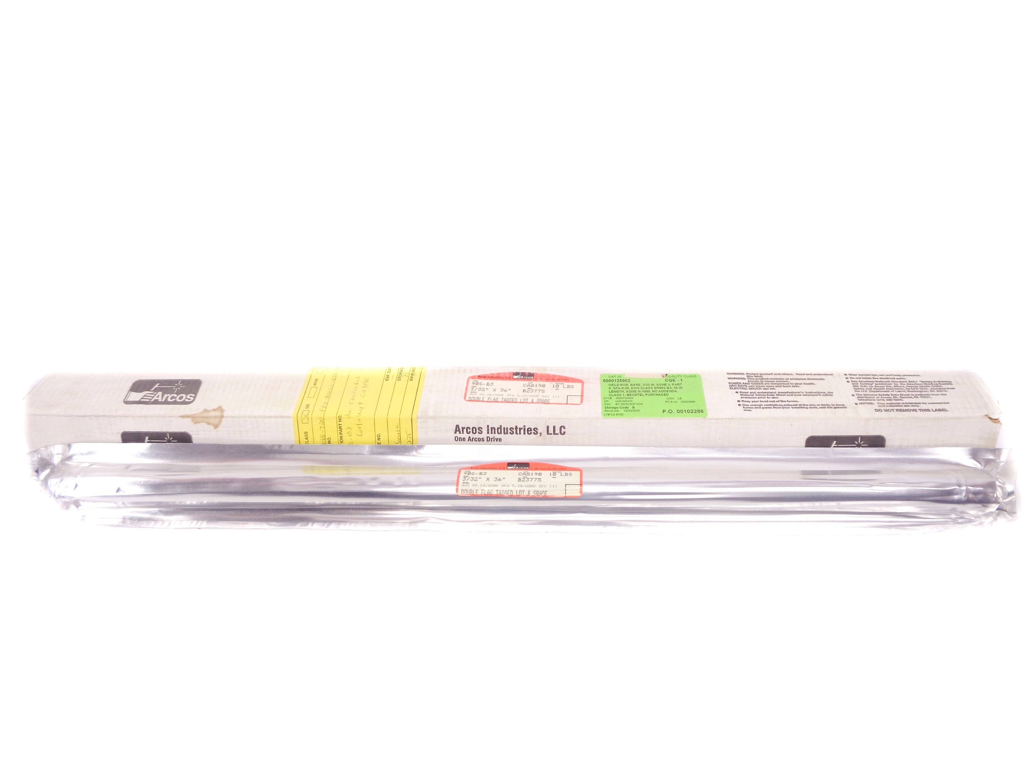 ARCOS 90S-B3 10LBS 3/32X36" NSMP
