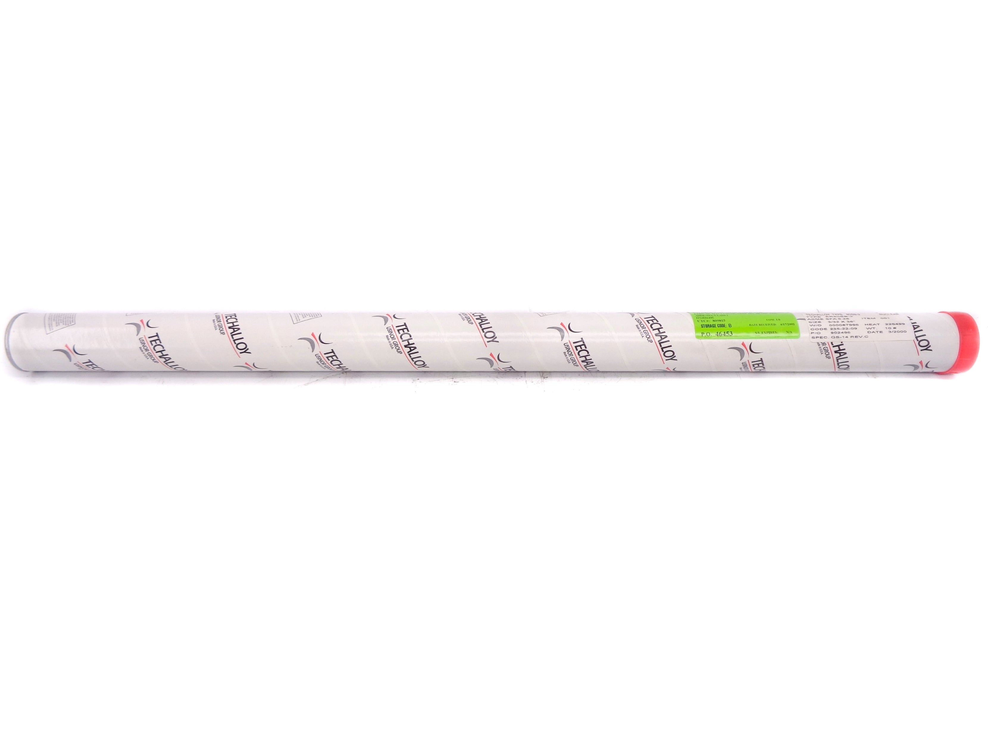 TECHALLOY ER80SB-2 10 LBS 3/32X36 NSMP