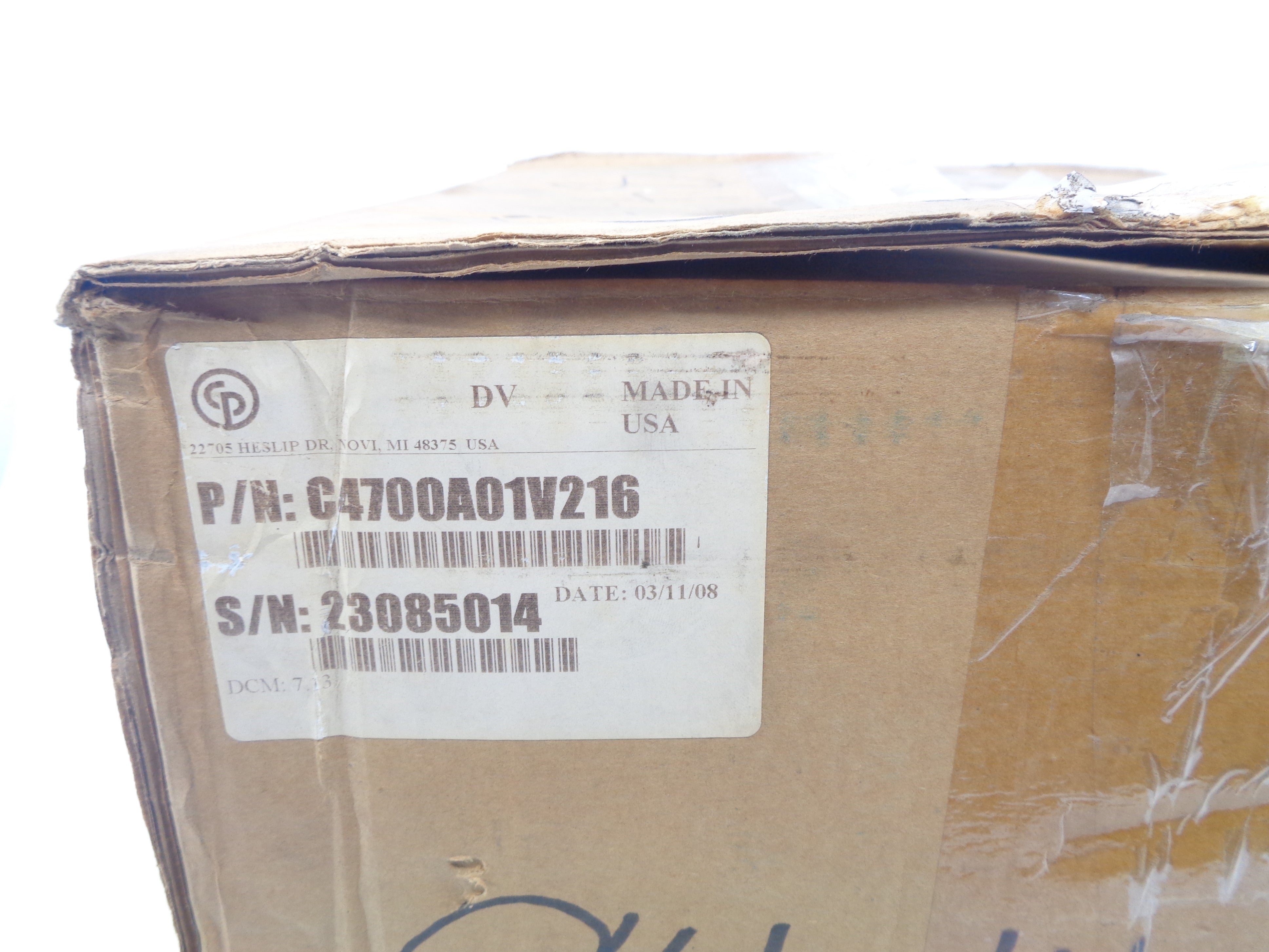 CP TECHMOTIVE C4700A01V216 NSMP