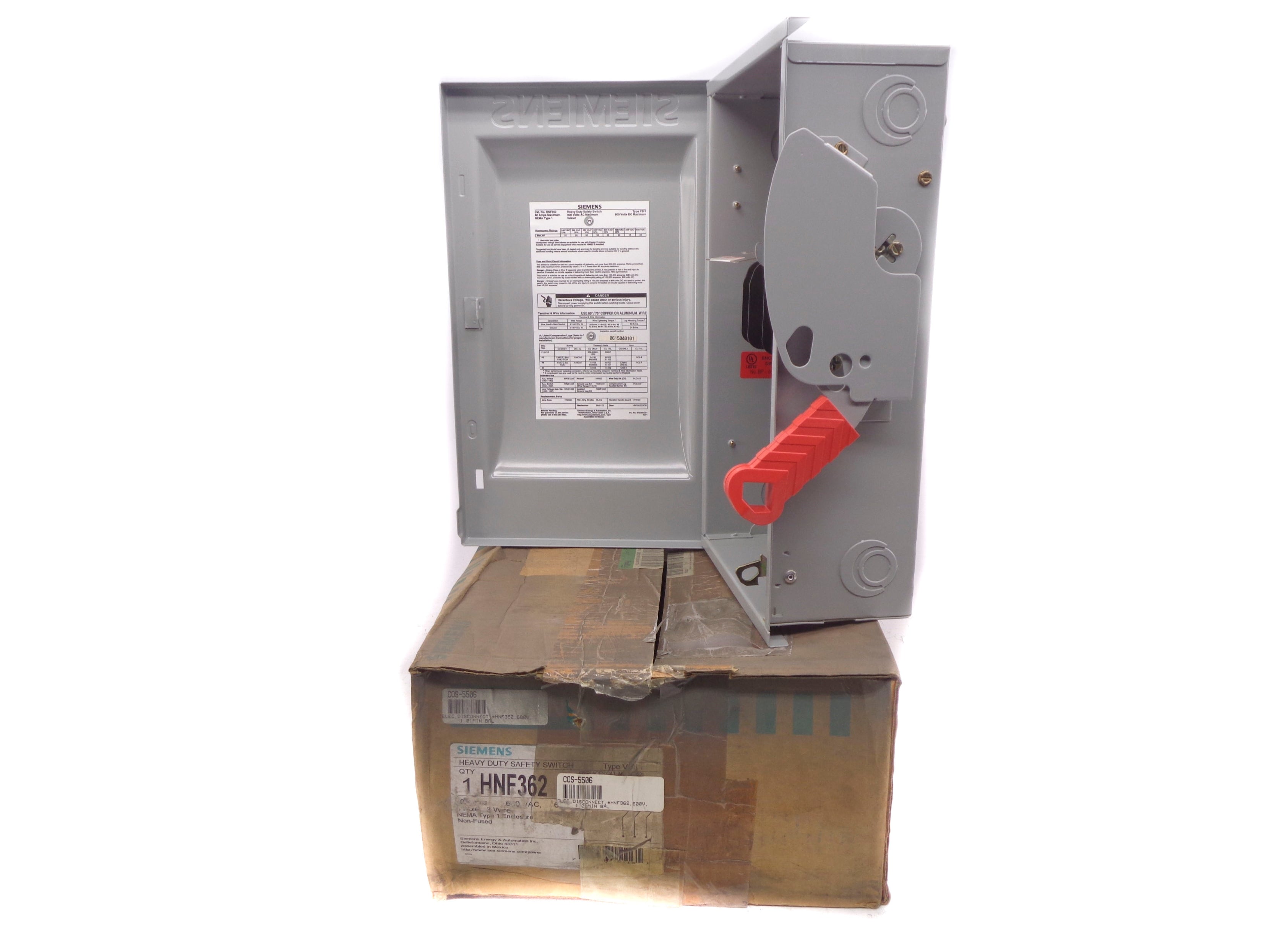 SIEMENS HNF362 600V 60A NSMP