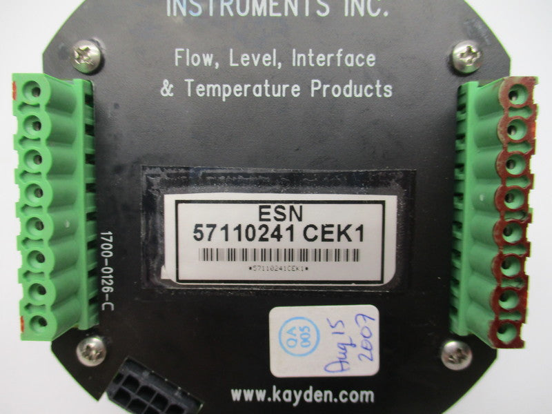 KAYDEN ESN 57110241 CEK1 NSNP