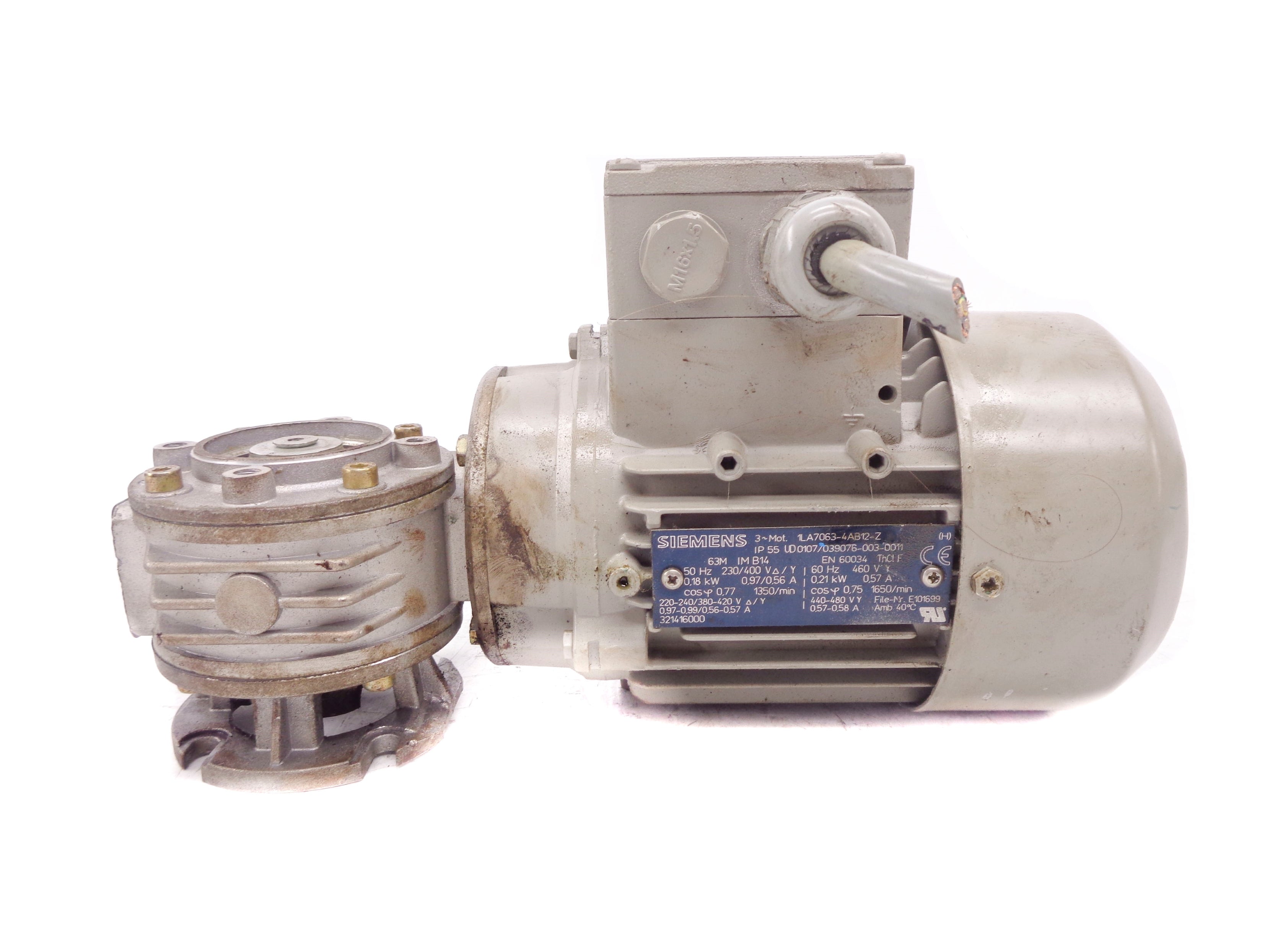 SIEMENS 1LA7063-4AB12-Z VF30F1P63B14 UNMP