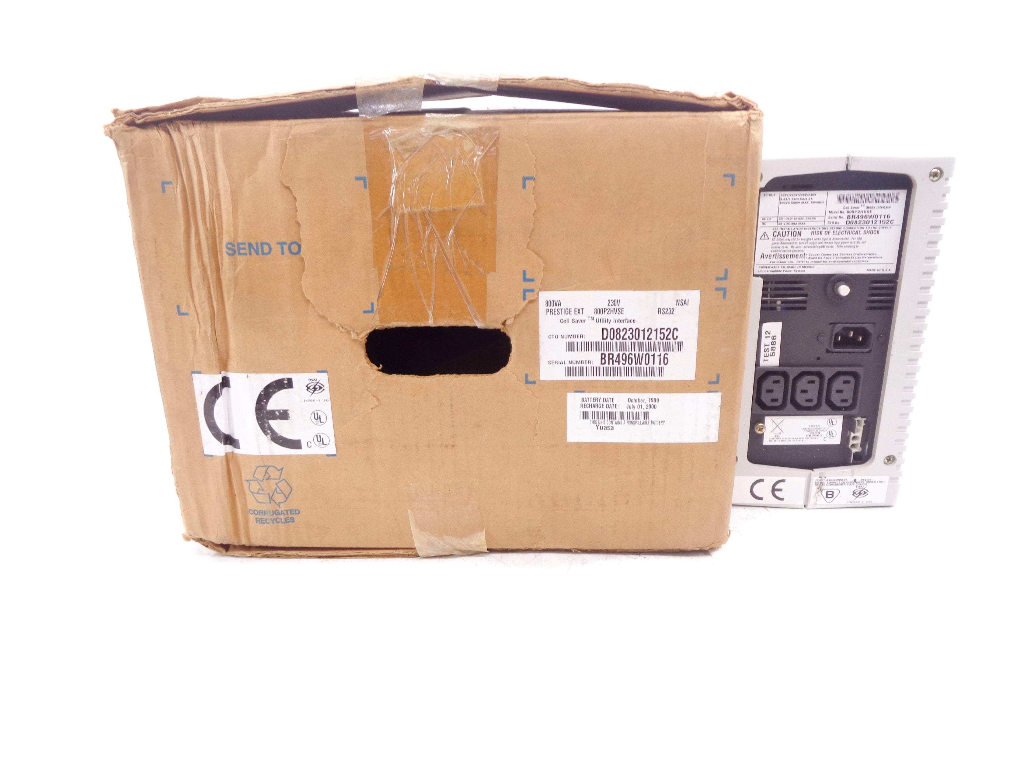 POWERWARE PRESTIGE EXT 800P2HVSE NSMP