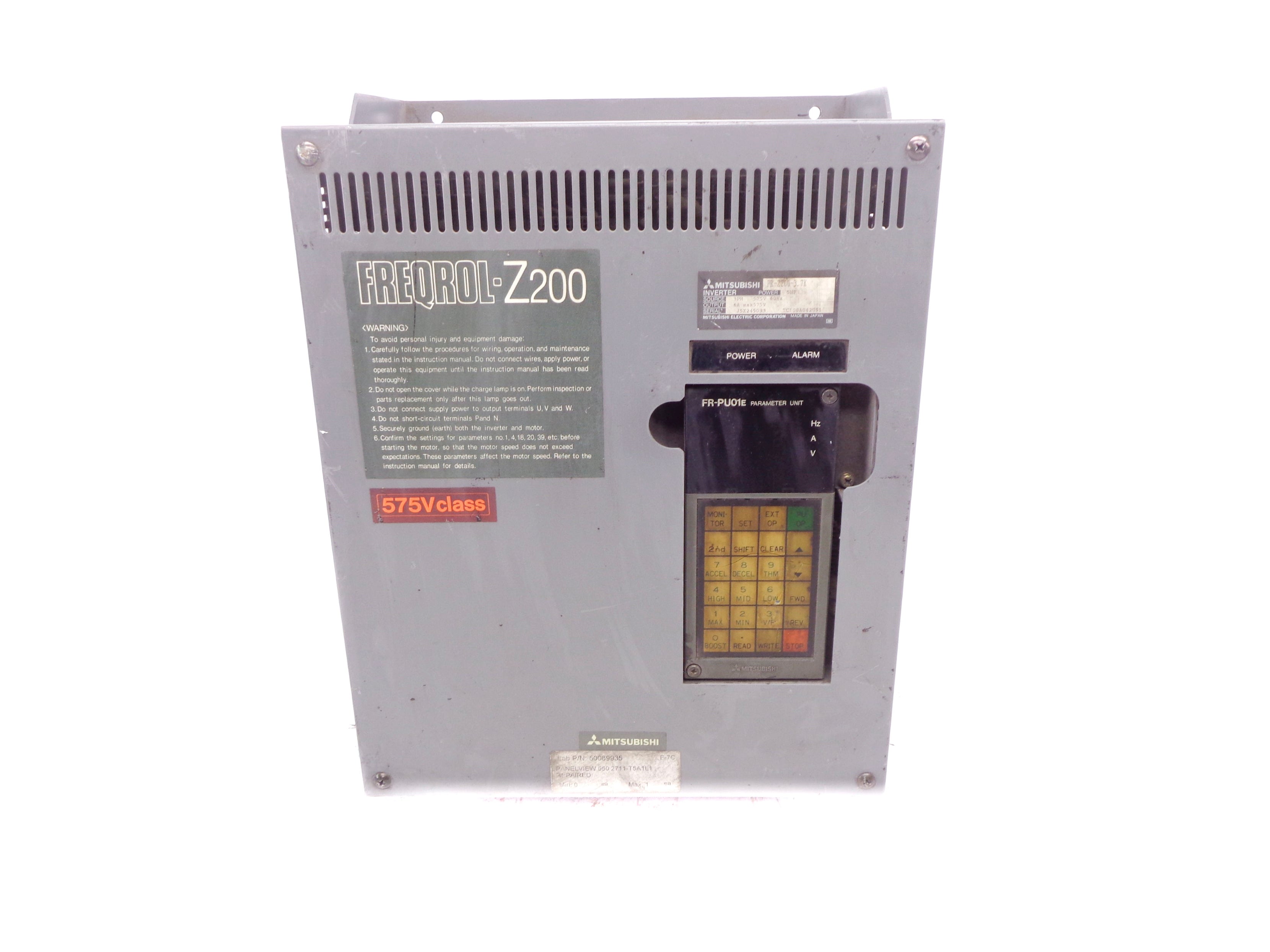 MITSUBISHI FR-Z260-3.7K UNMP