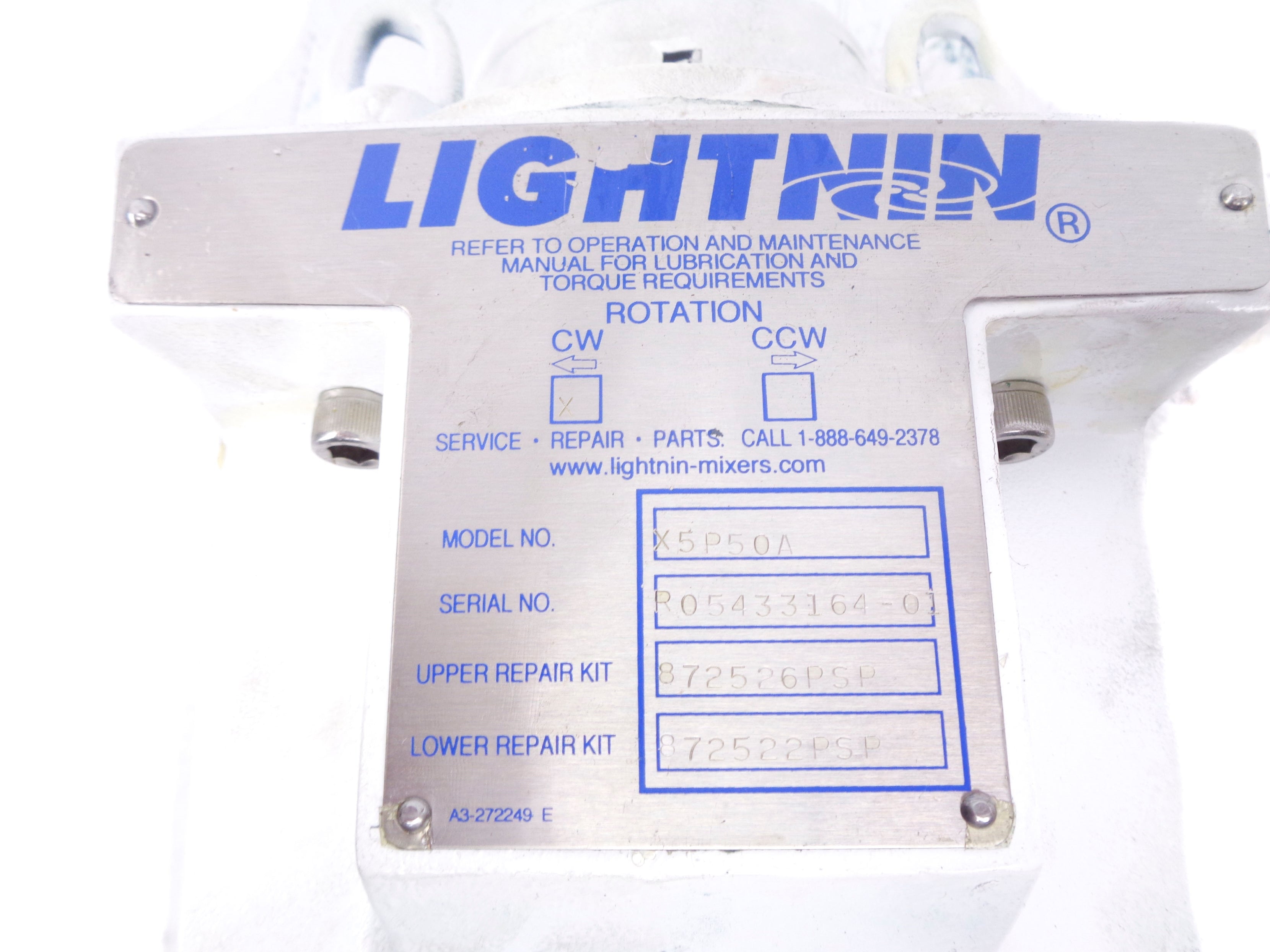 LIGHTNIN X5P50A NSNP