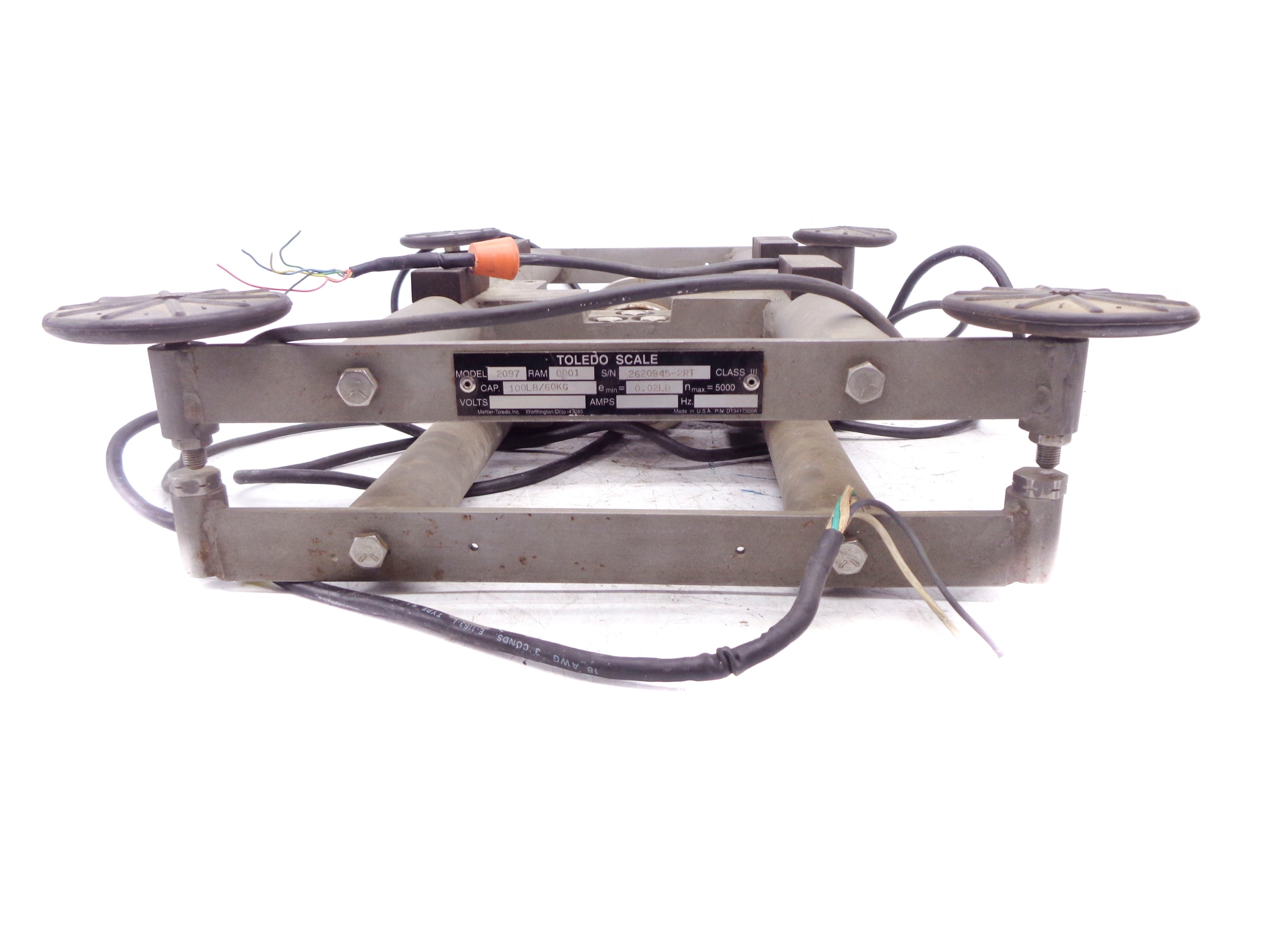 TOLEDO SCALE 2097-0001 (AS PICTURED) UNMP