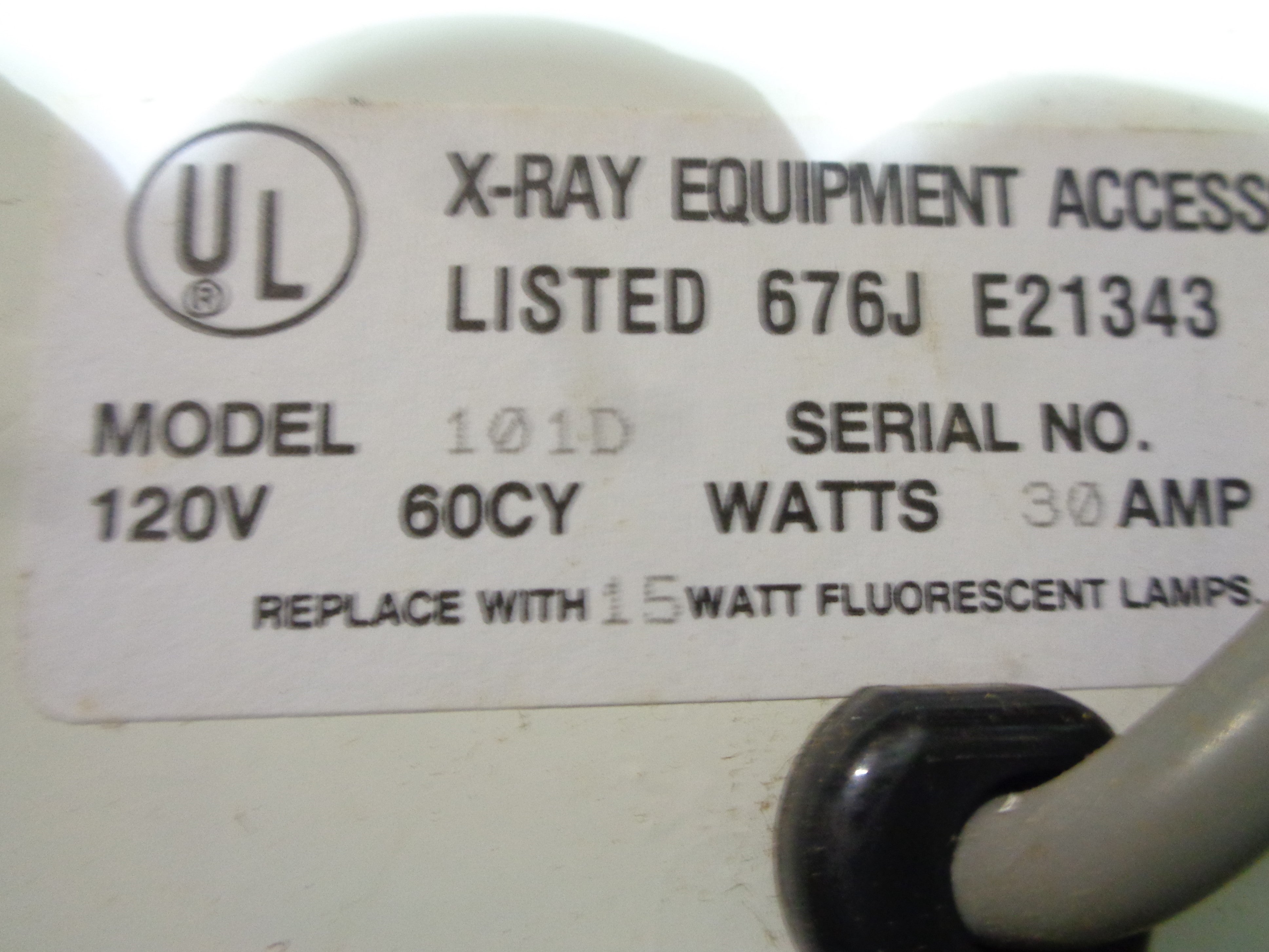 X-RAY EQUIPMENT ACCESSORY 101D NSNP