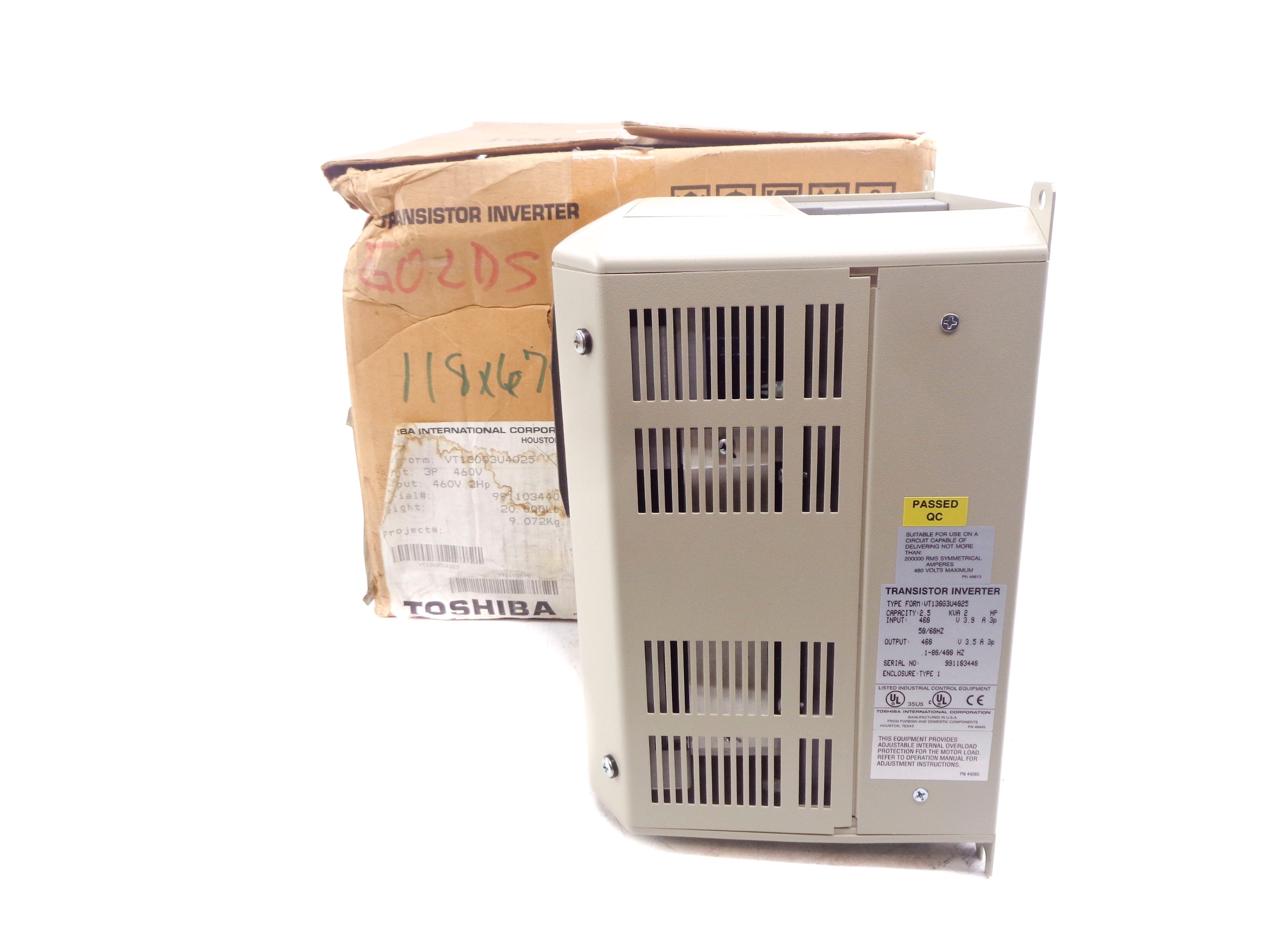 TOSHIBA VT130G3U4025 NSMP