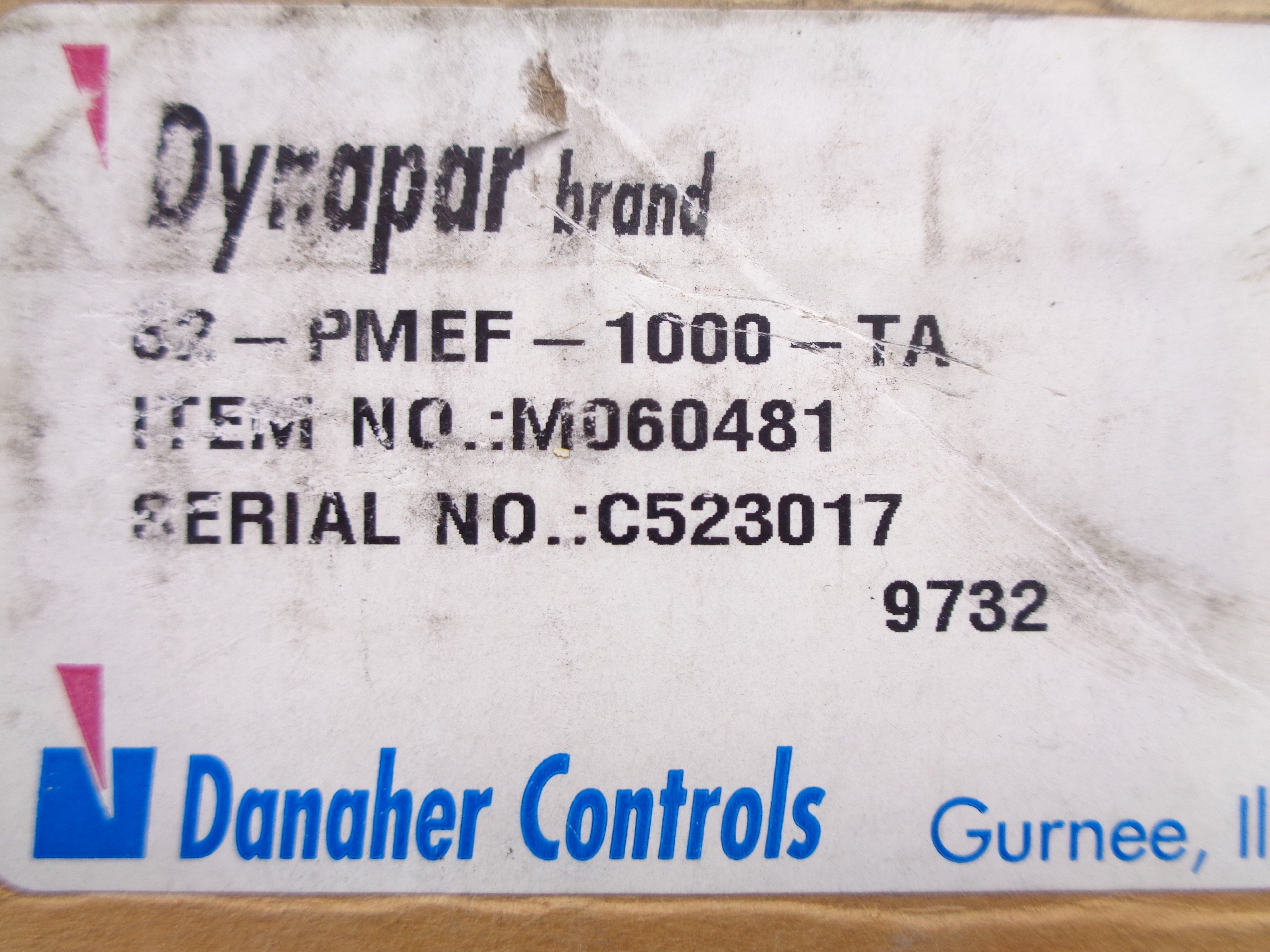 DYNAPAR M060481 NSMP