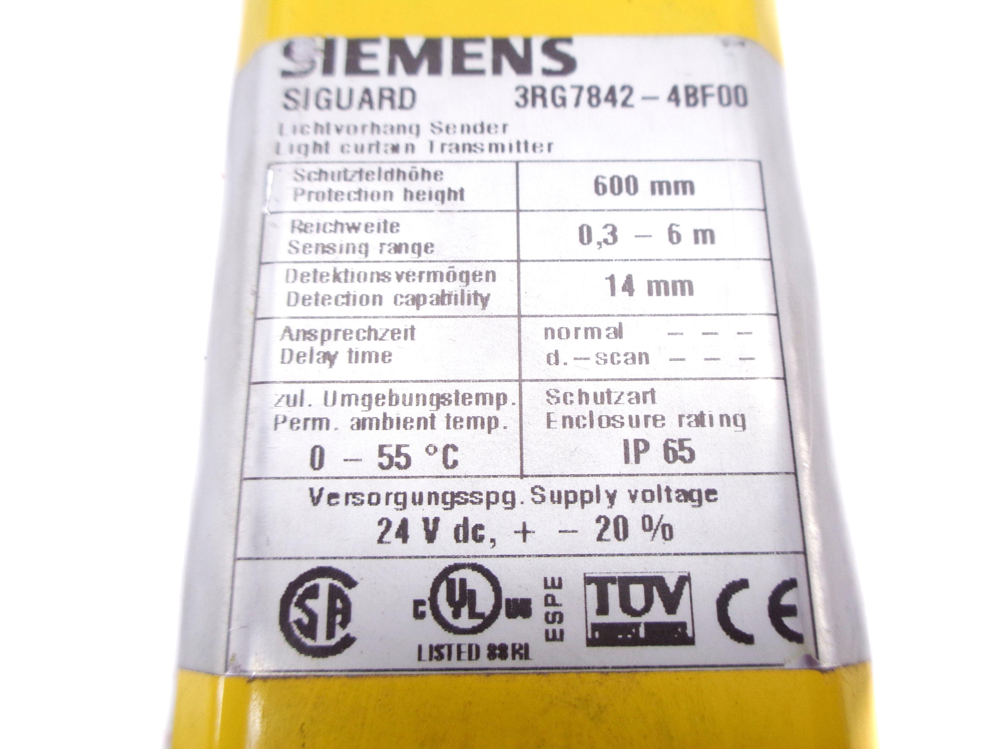 SIEMENS 3RG7842-4BF00 NSNP
