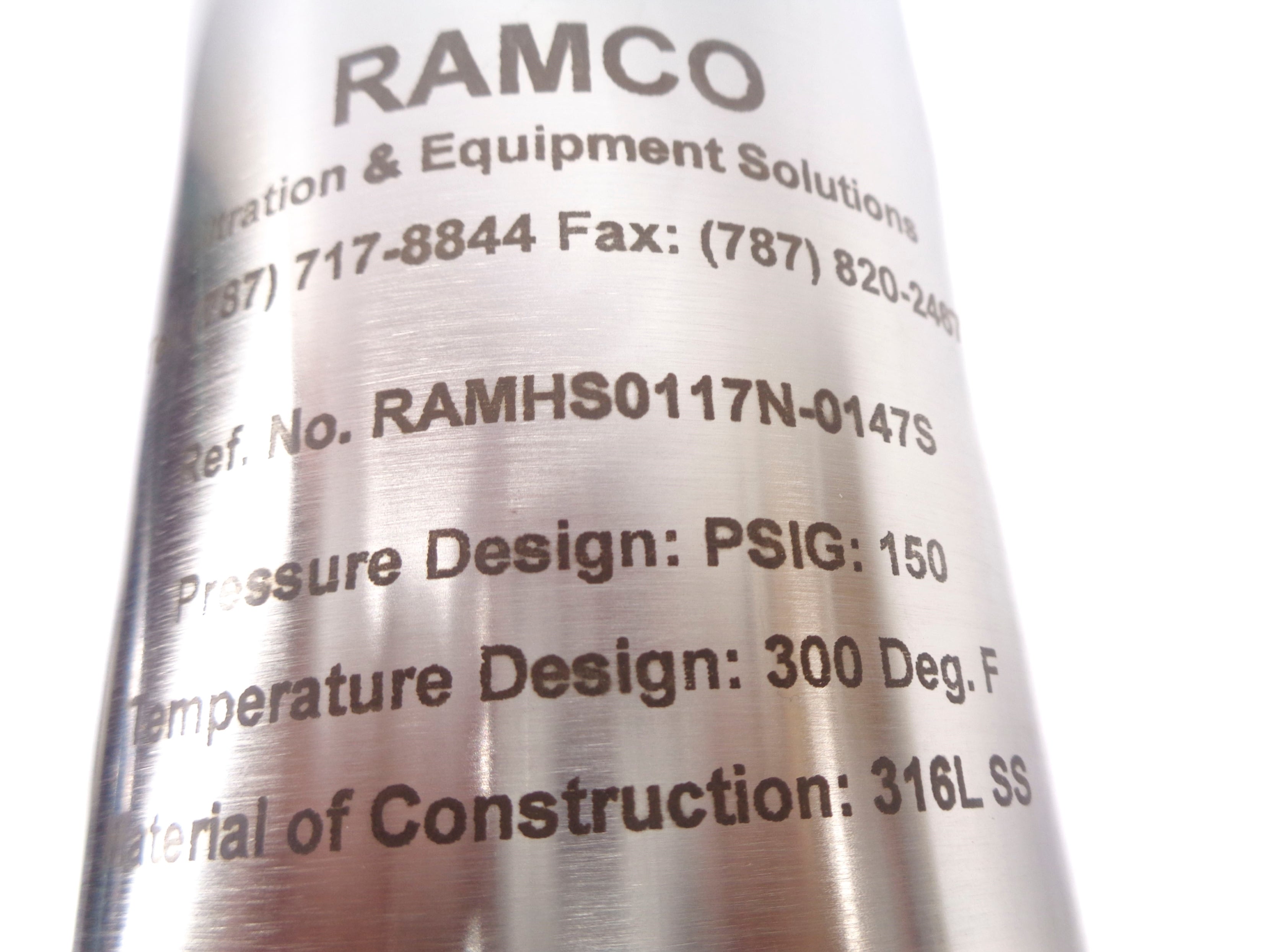 RAMCO RAMHS0117N-0147S 150PSI NSNP