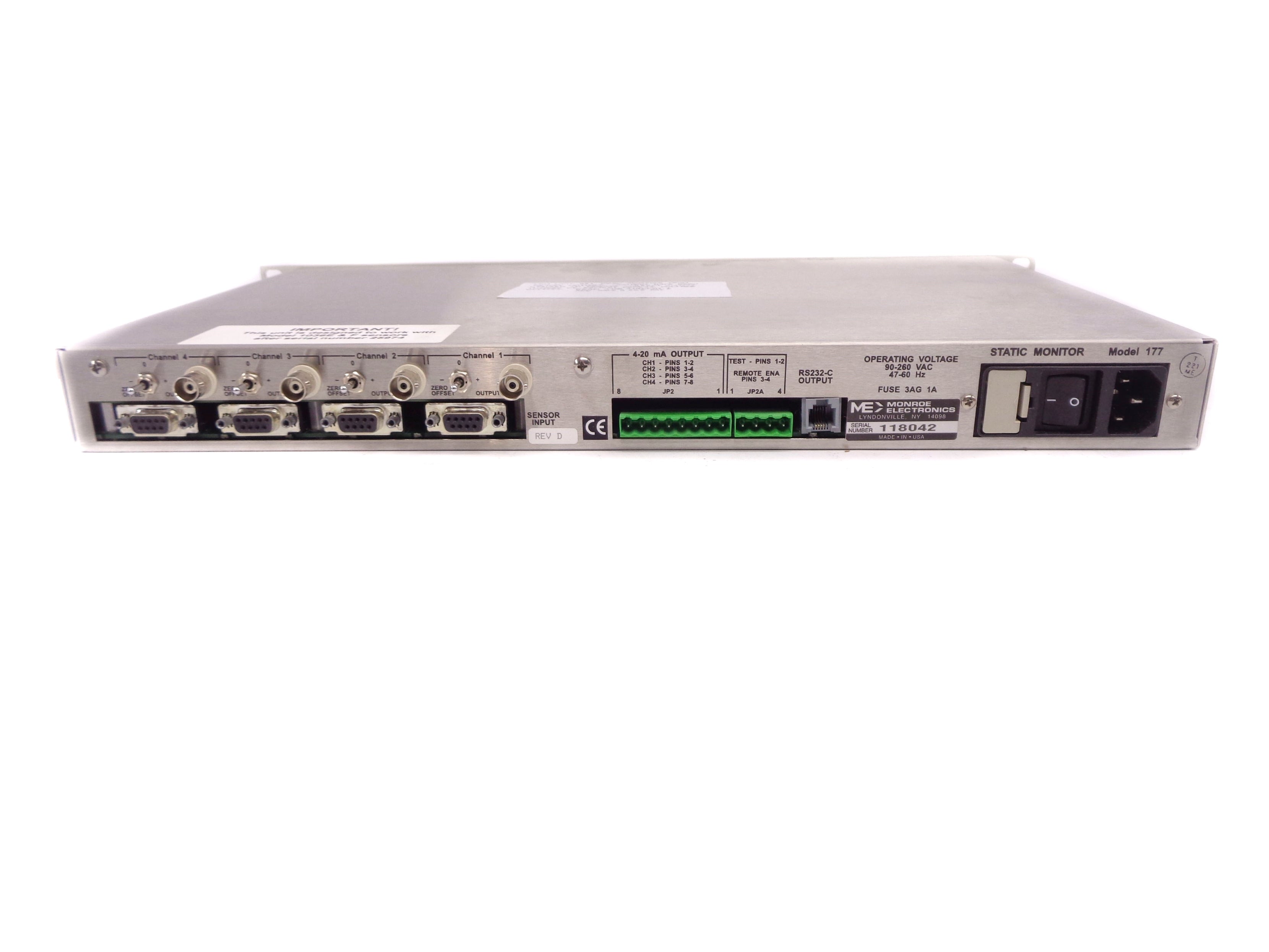 MONROE ELECTRONICS 177 NSNP