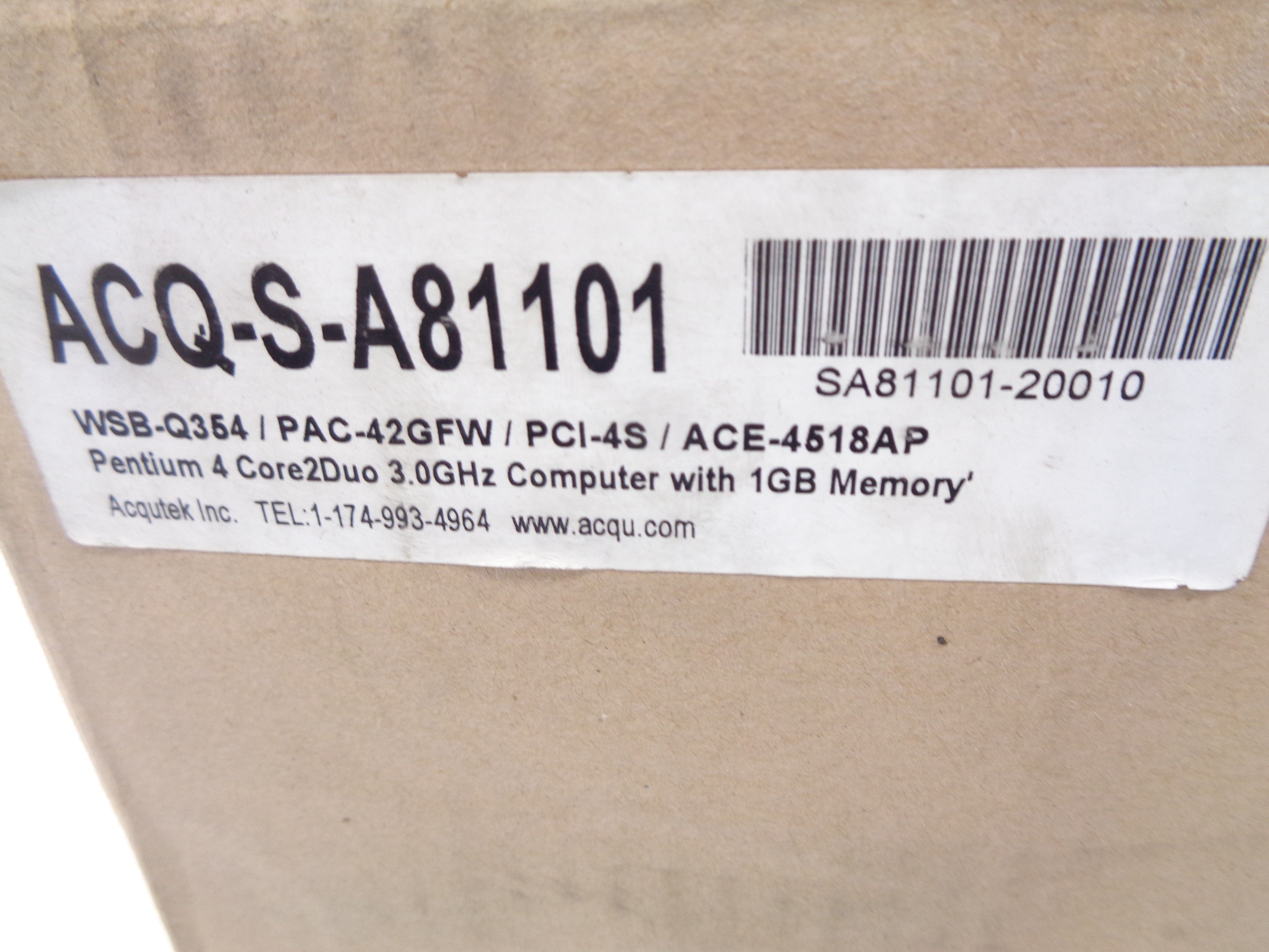 ACQUTEK ACQ-S-A81101 NSMP