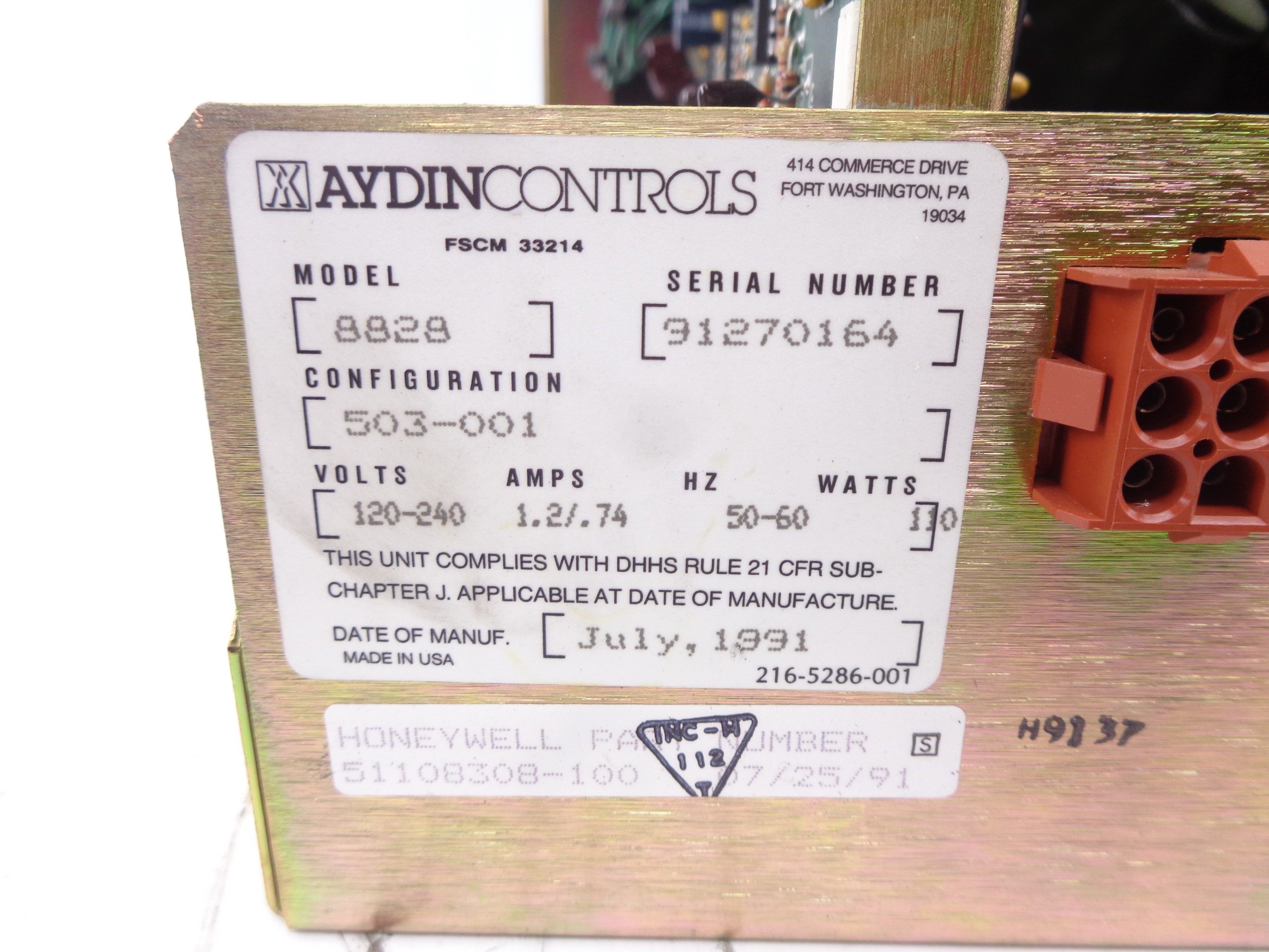 HONEYWELL 51108308-100 NSNP