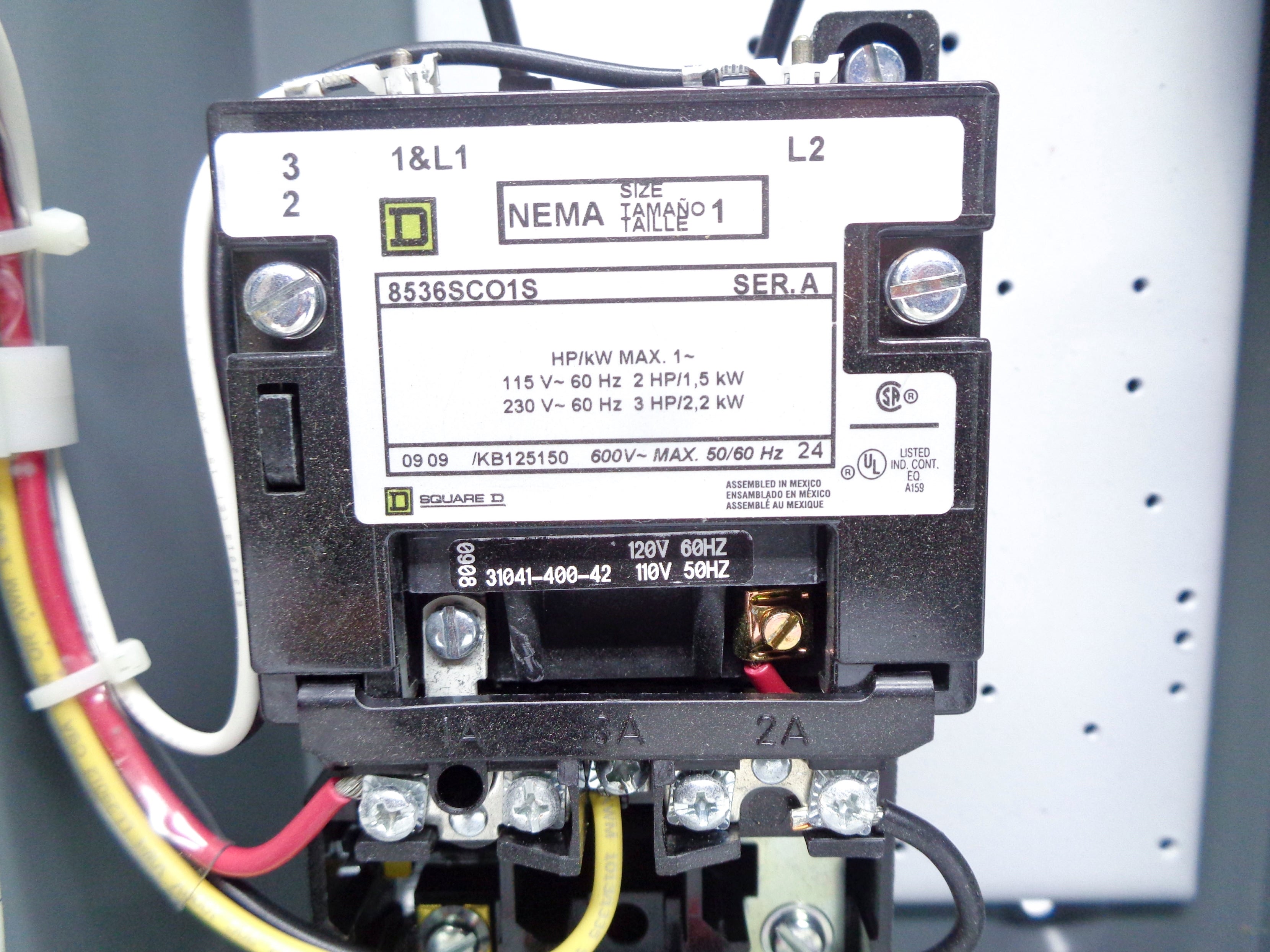 SQUARE D 8538SCG61V02CP1S SER. D NSMP