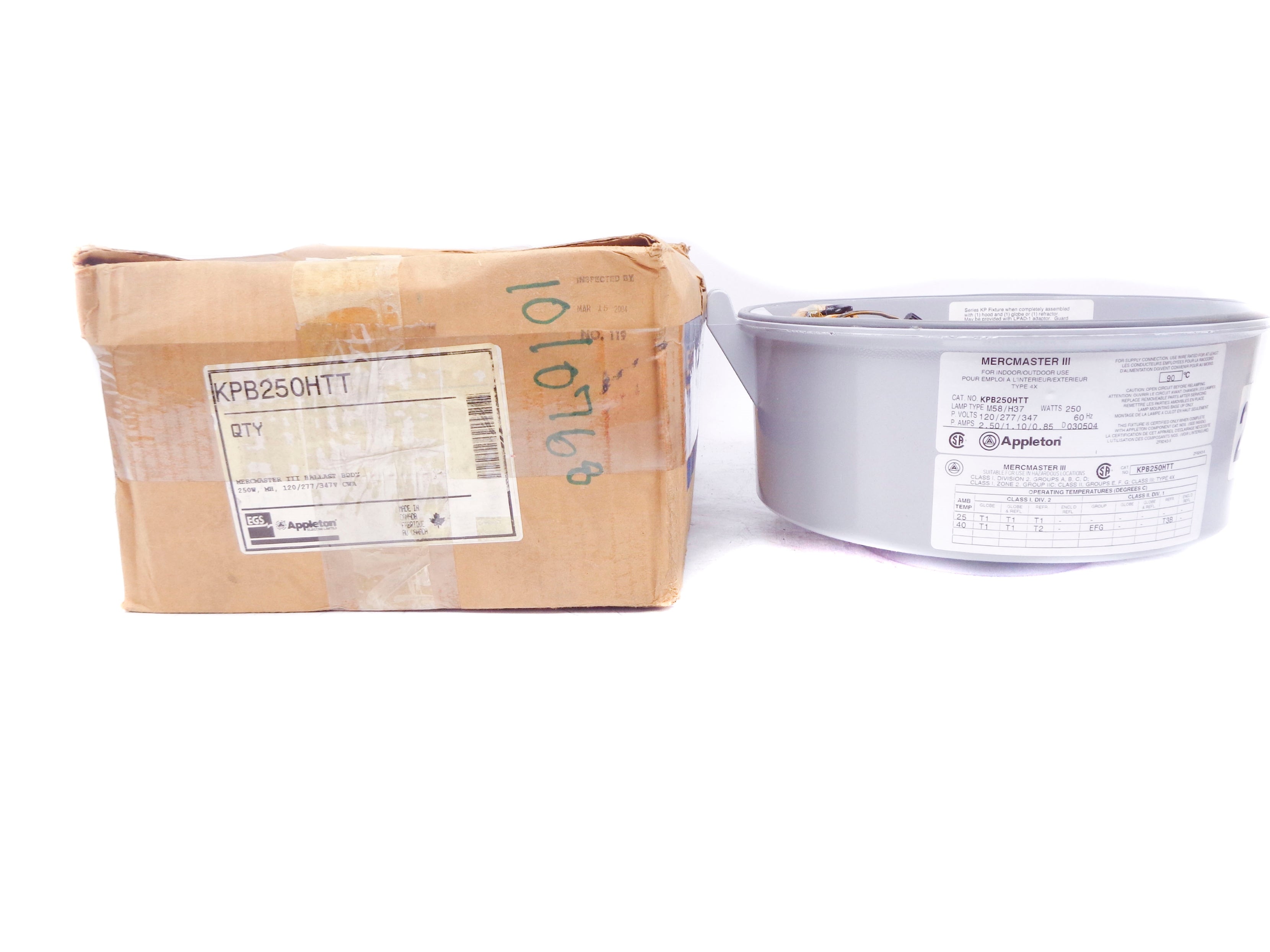 APPLETON KPB250HTT NSMP