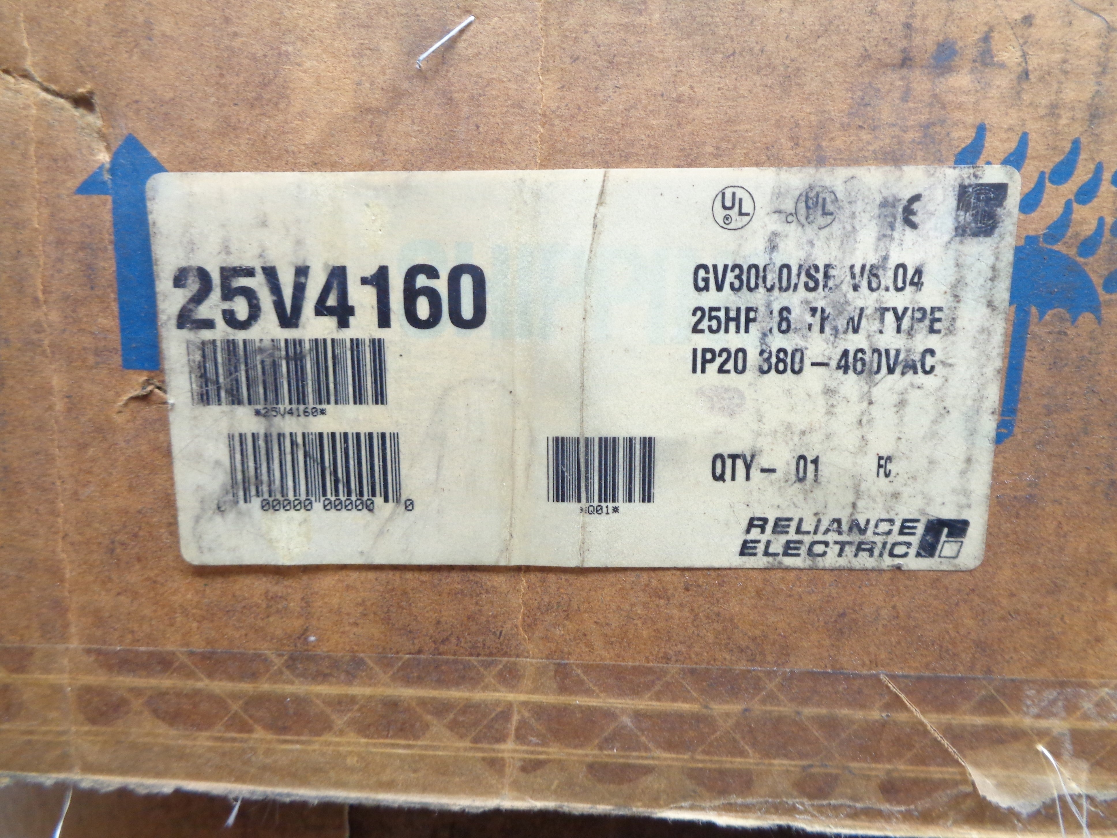 RELIANCE ELECTRIC 25V4160 NSMP