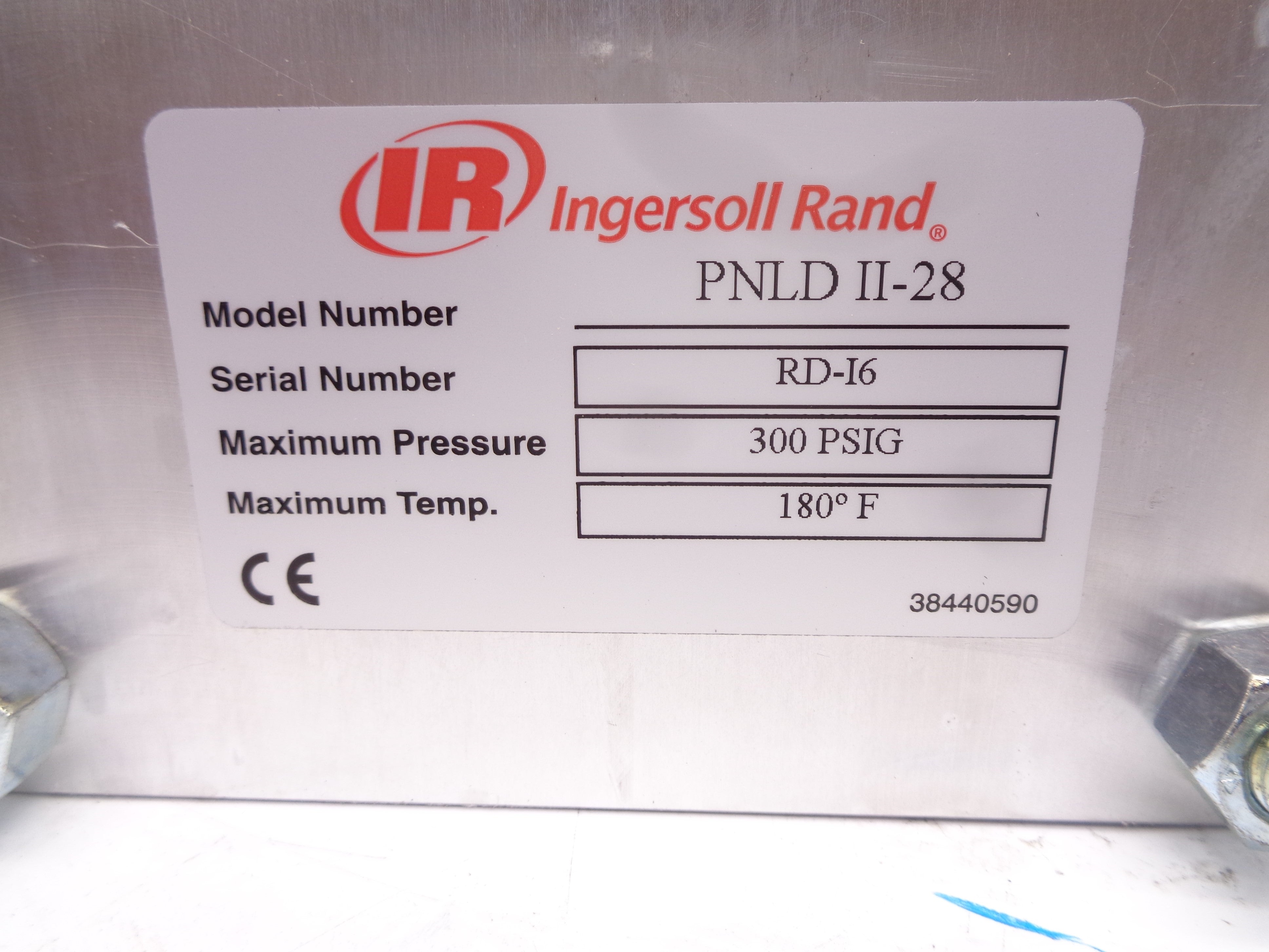 INGERSOLL RAND PNLDII-28 300PSI NSNP
