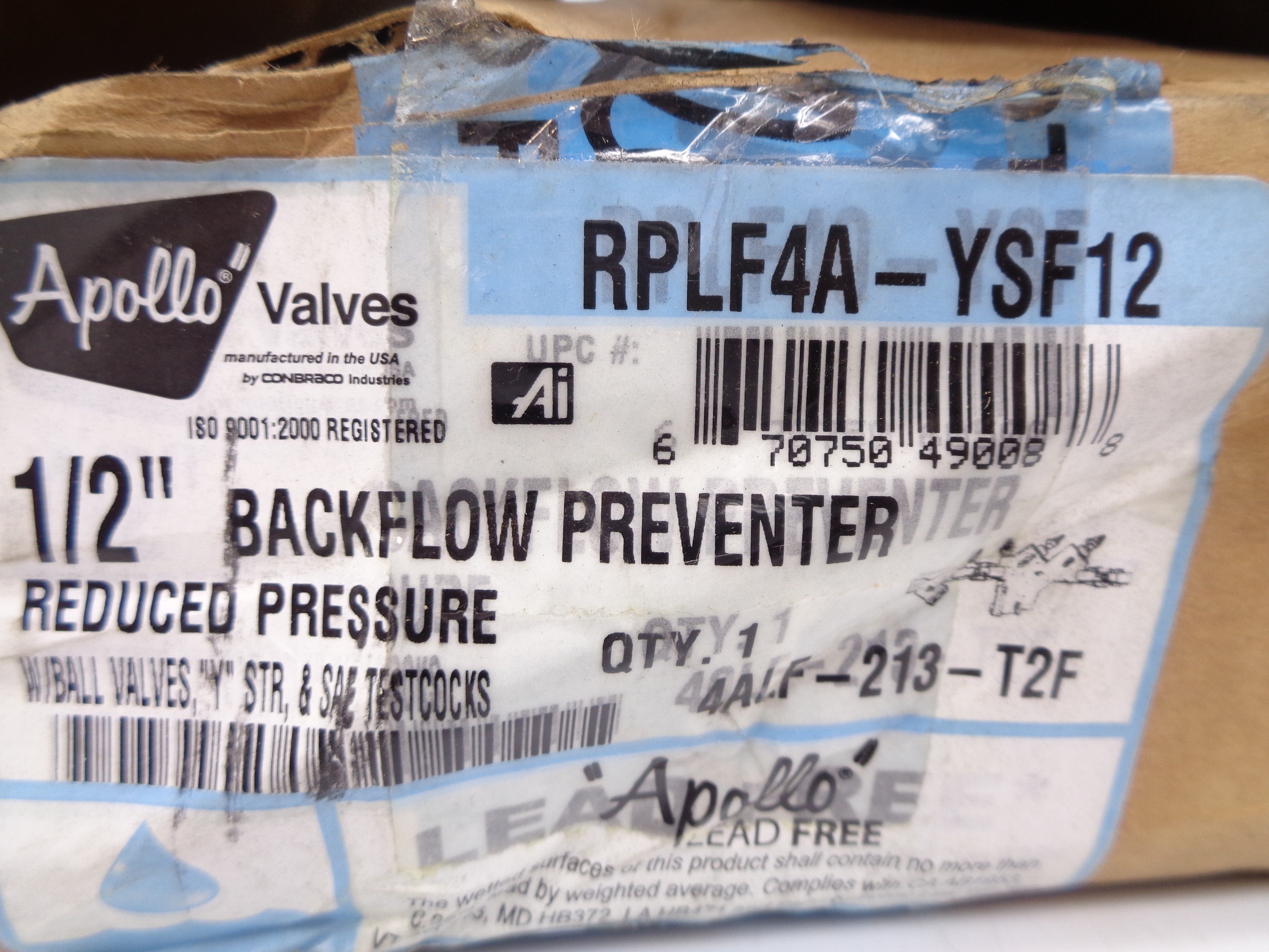 APOLLO RPLF4A-YSF12 1/2" NSMP