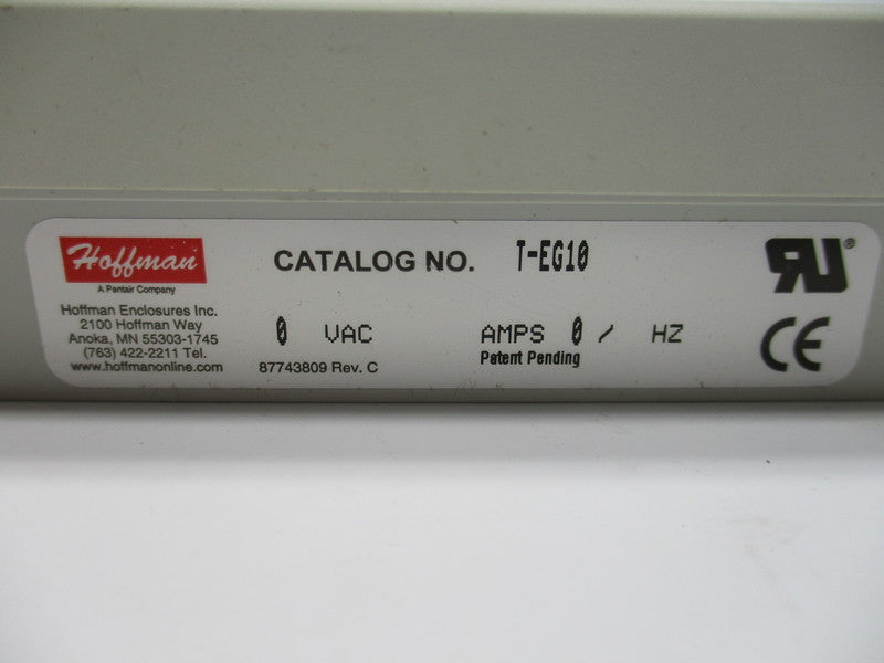 HOFFMAN T-EG10 NSNP