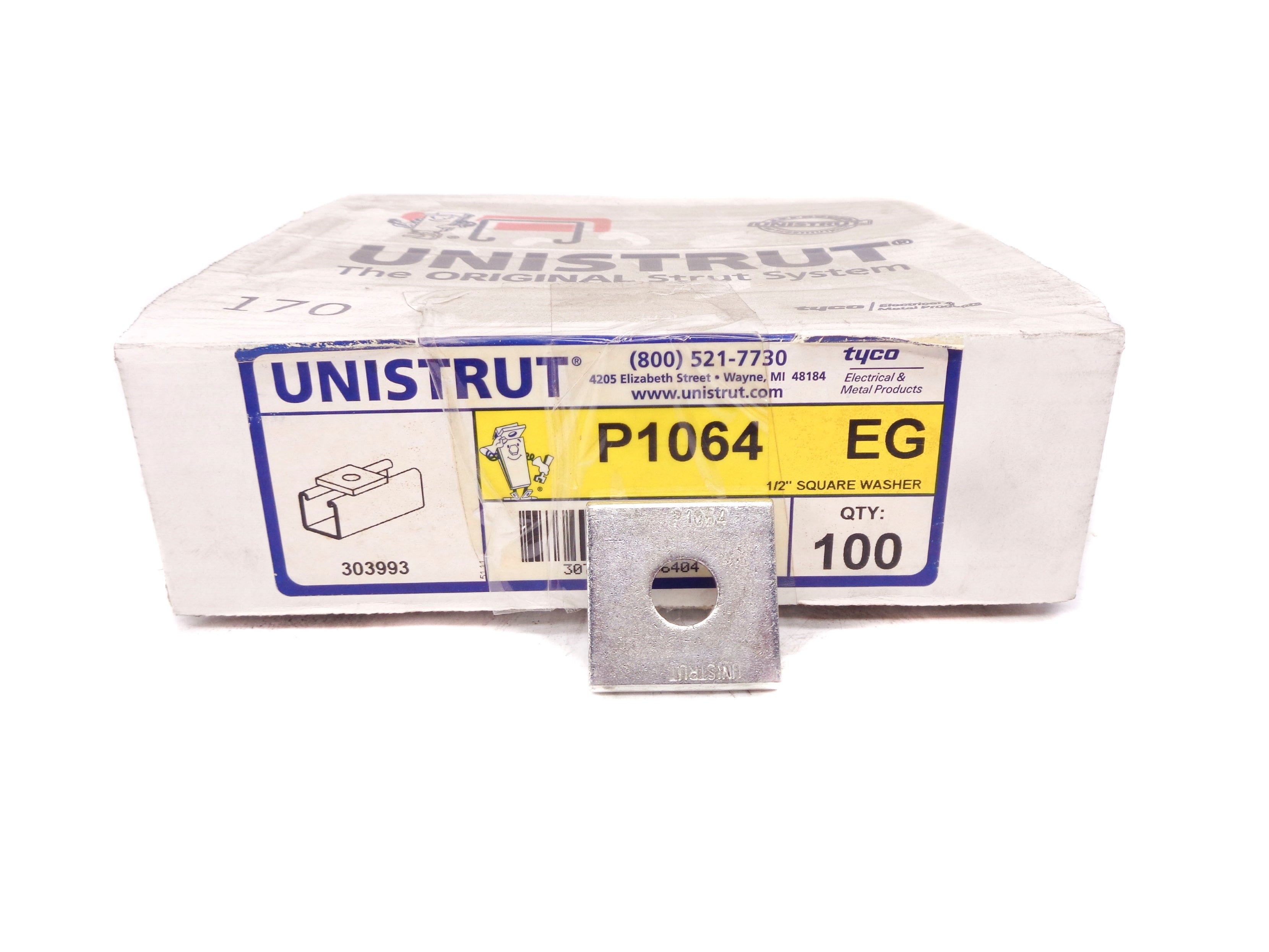 UNISTRUT P1064 (PKG OF 100) NSMP