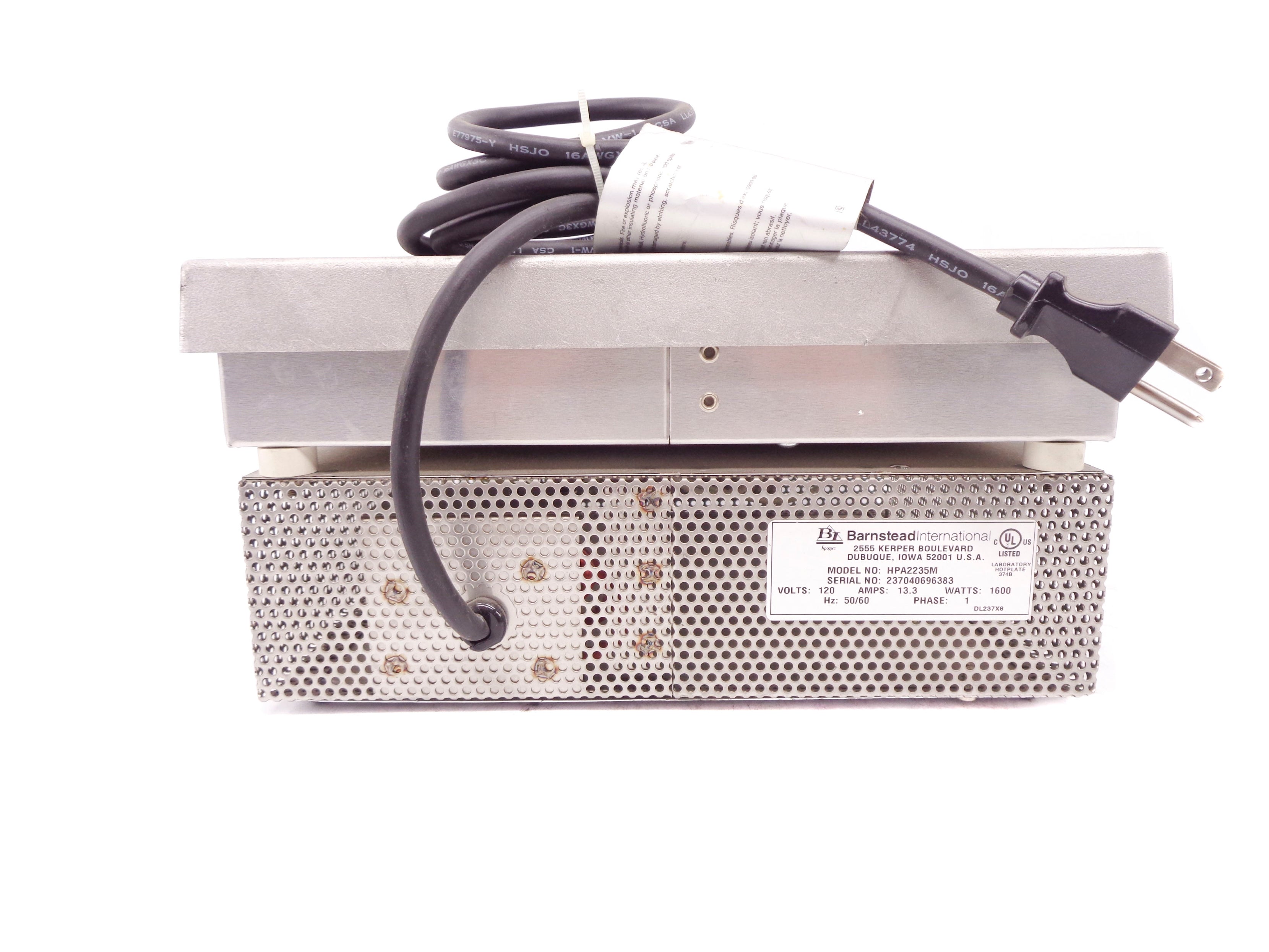 BARNSTEAD INTERNATIONAL HPA2235M UNMP