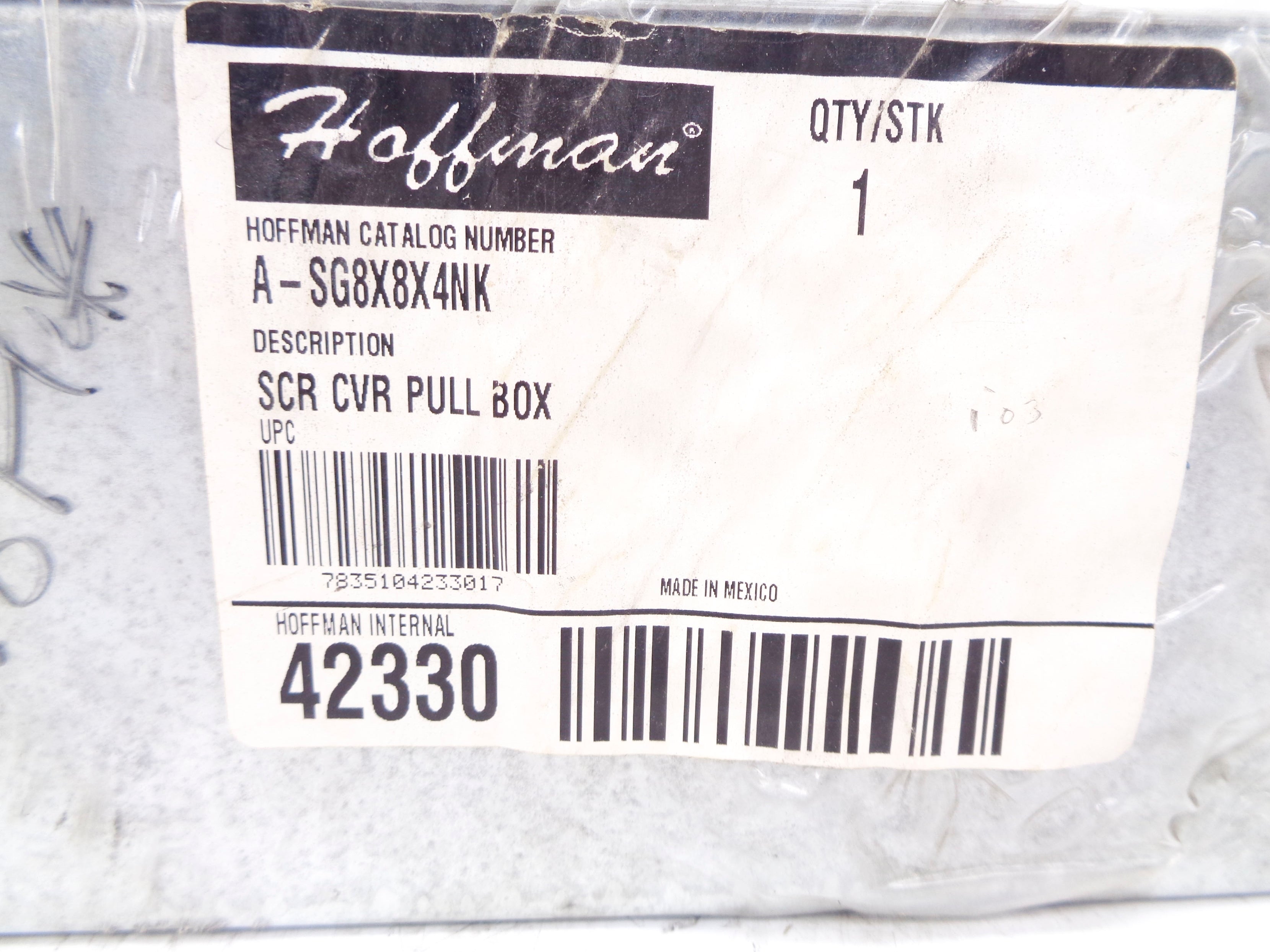 HOFFMAN A-SG8X8X4NK NSNP