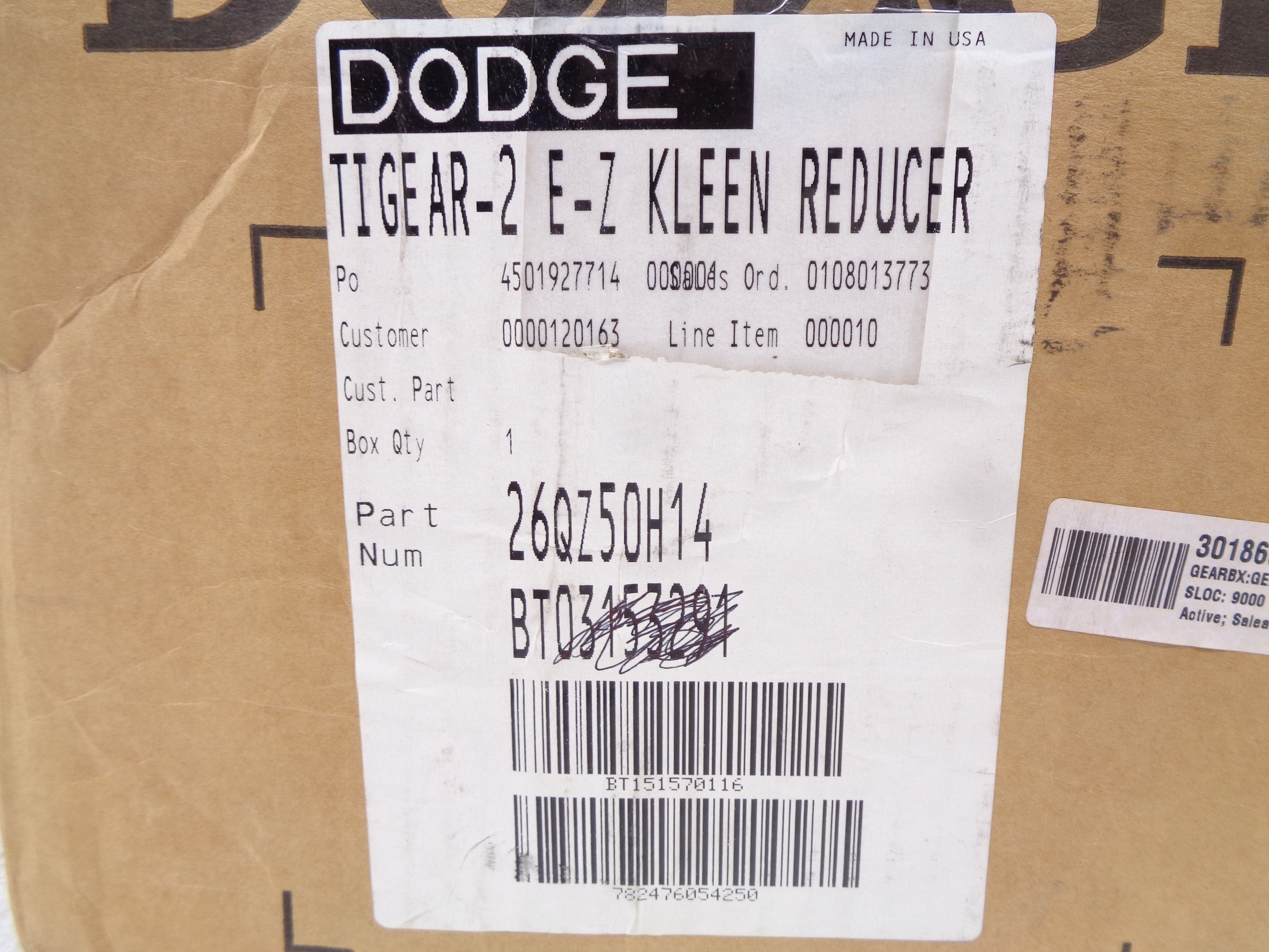 DODGE 26QZ50H14 NSMP