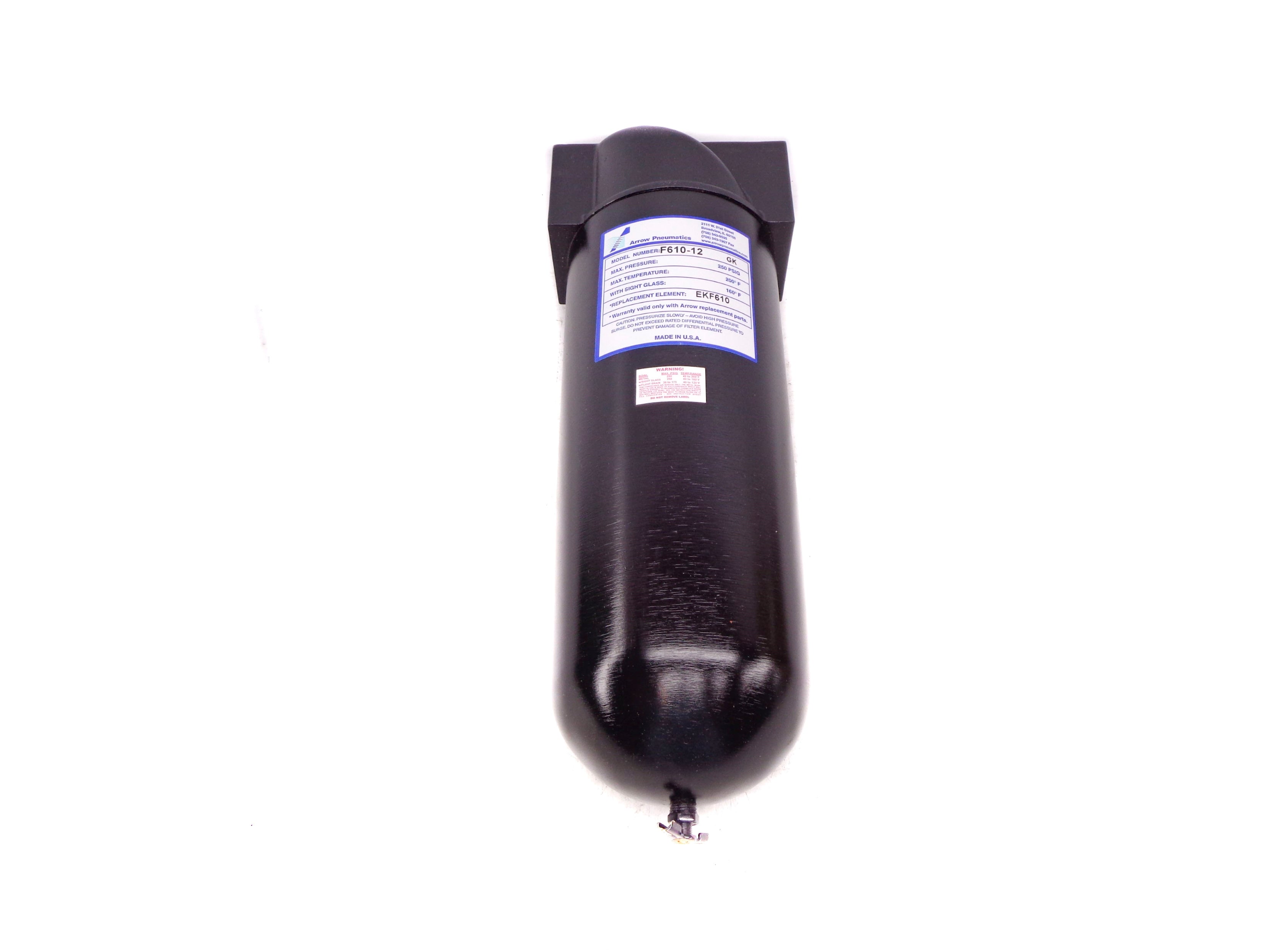 ARROW PNEUMATICS F610-12 250PSI NSNP