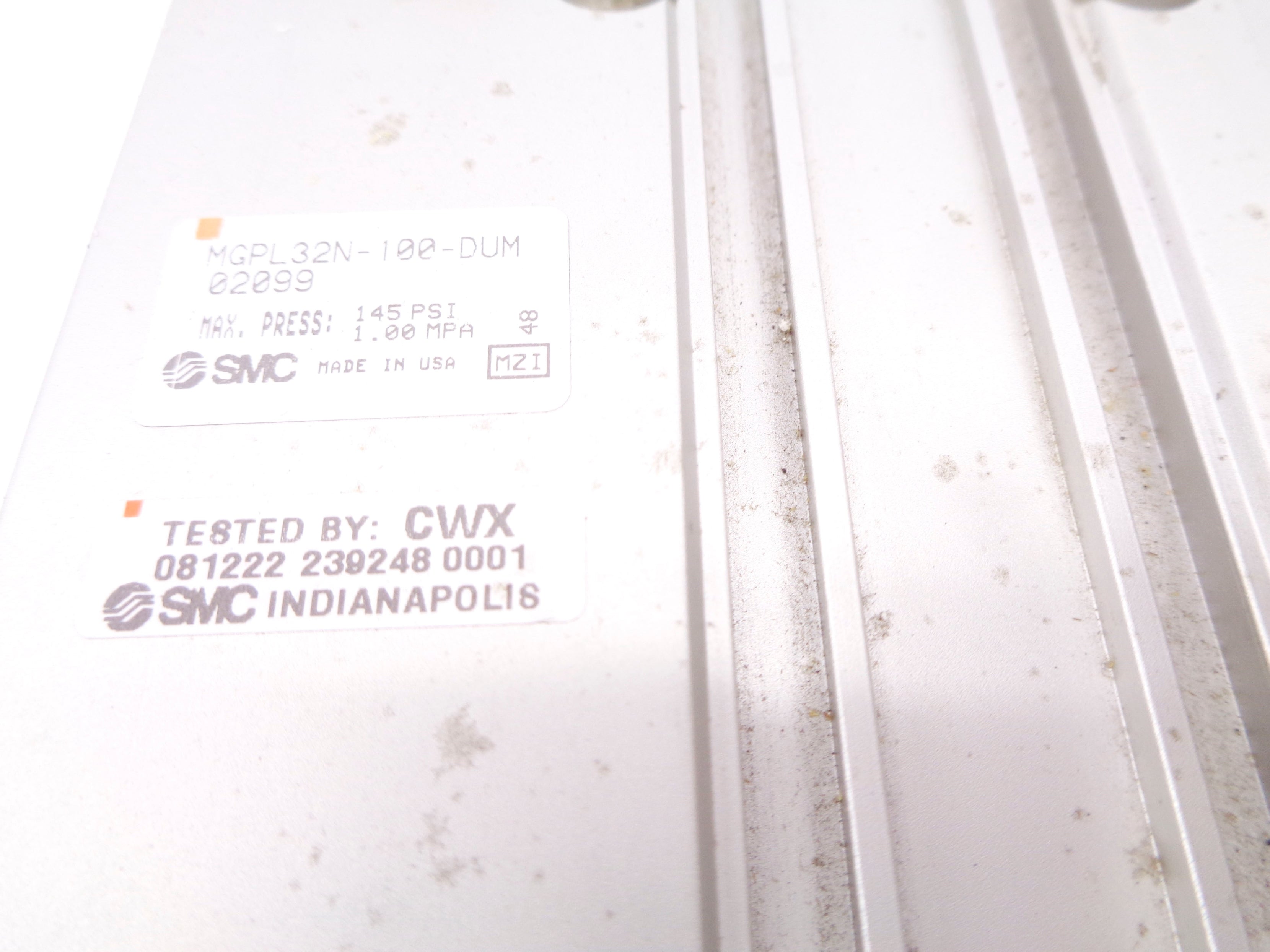 SMC MGPL32N-100-DUM 145PSI NSNP
